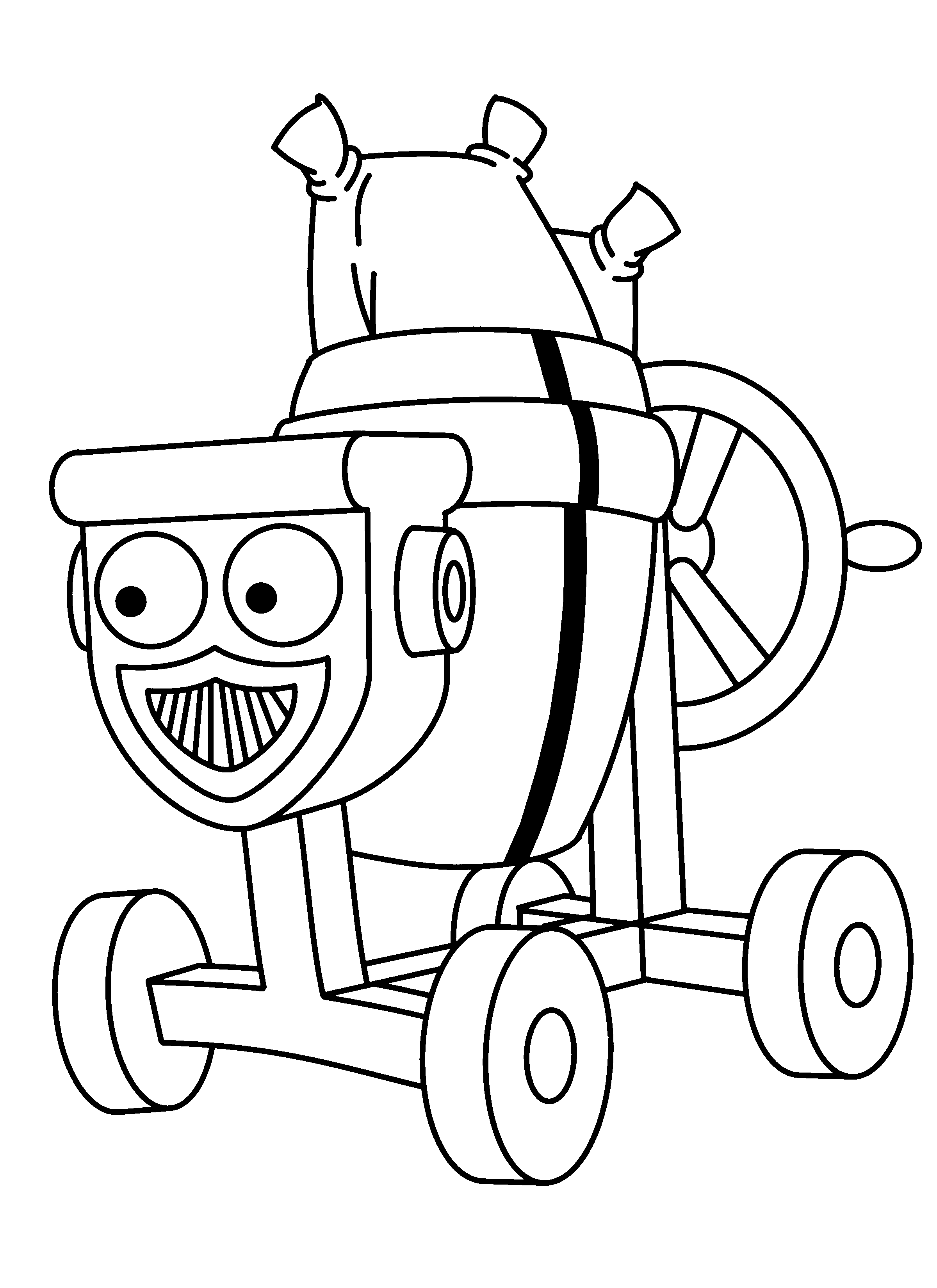 Bob the builder coloring pages