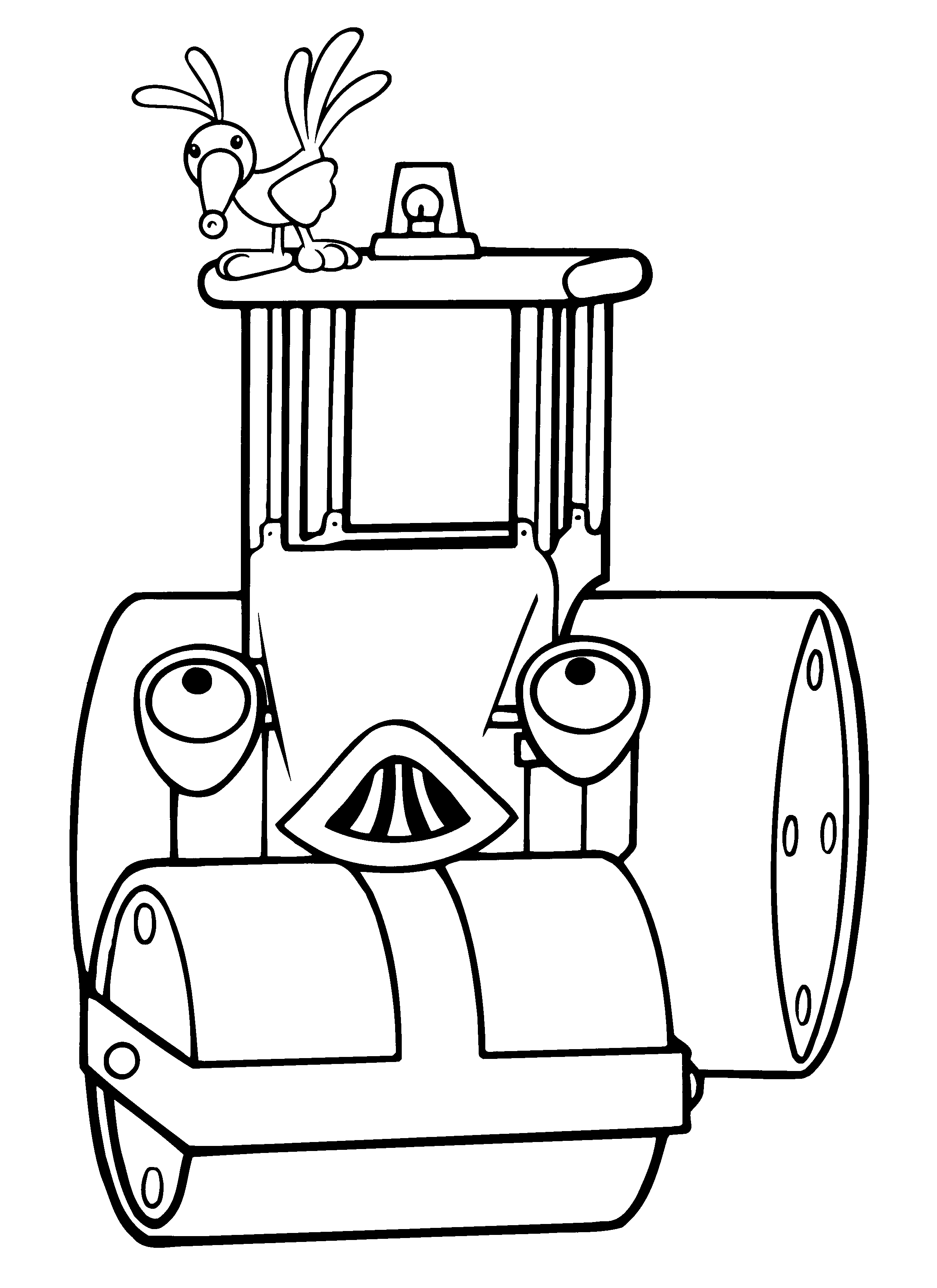 Bob the builder coloring pages