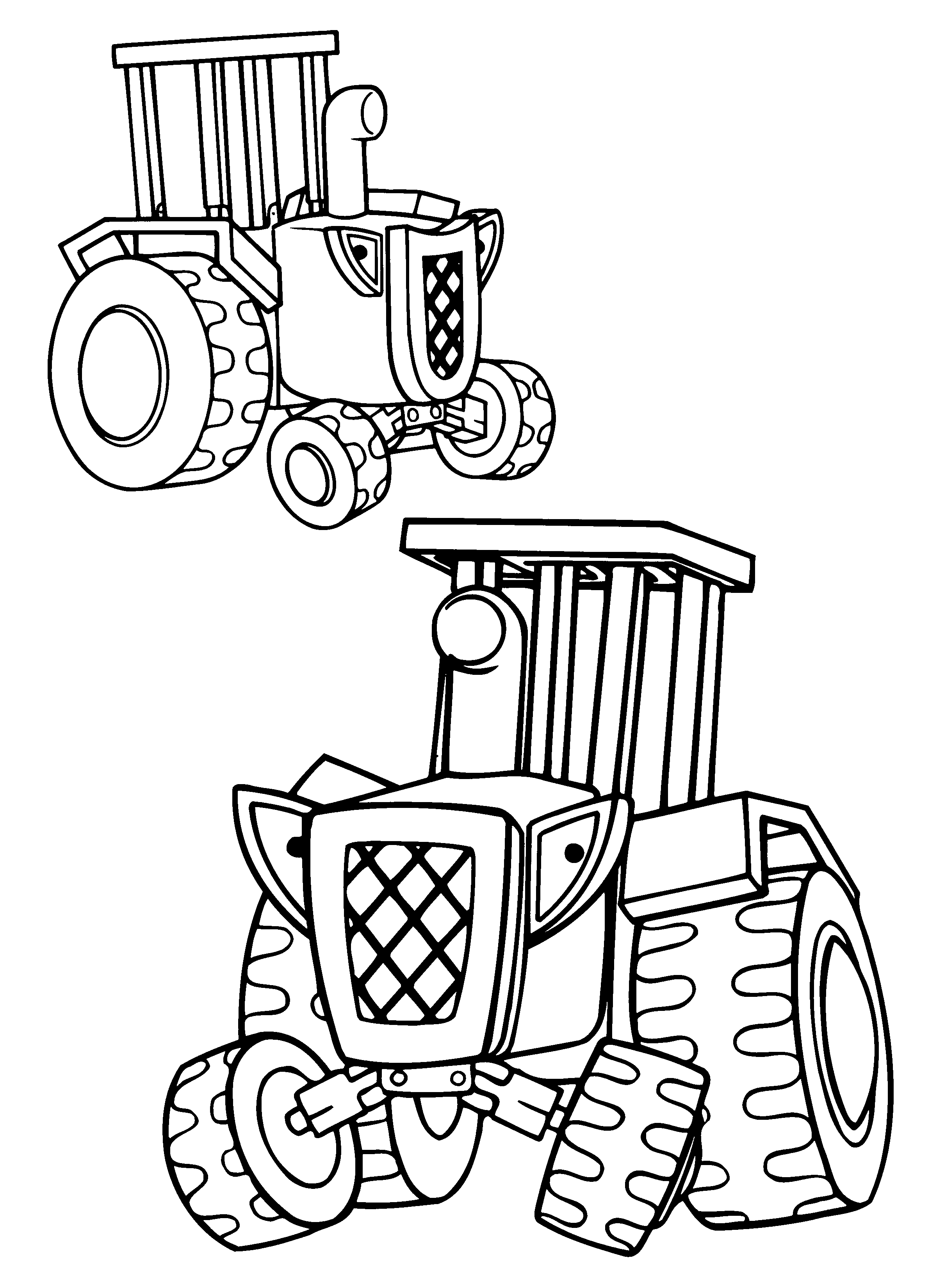 Bob the builder coloring pages