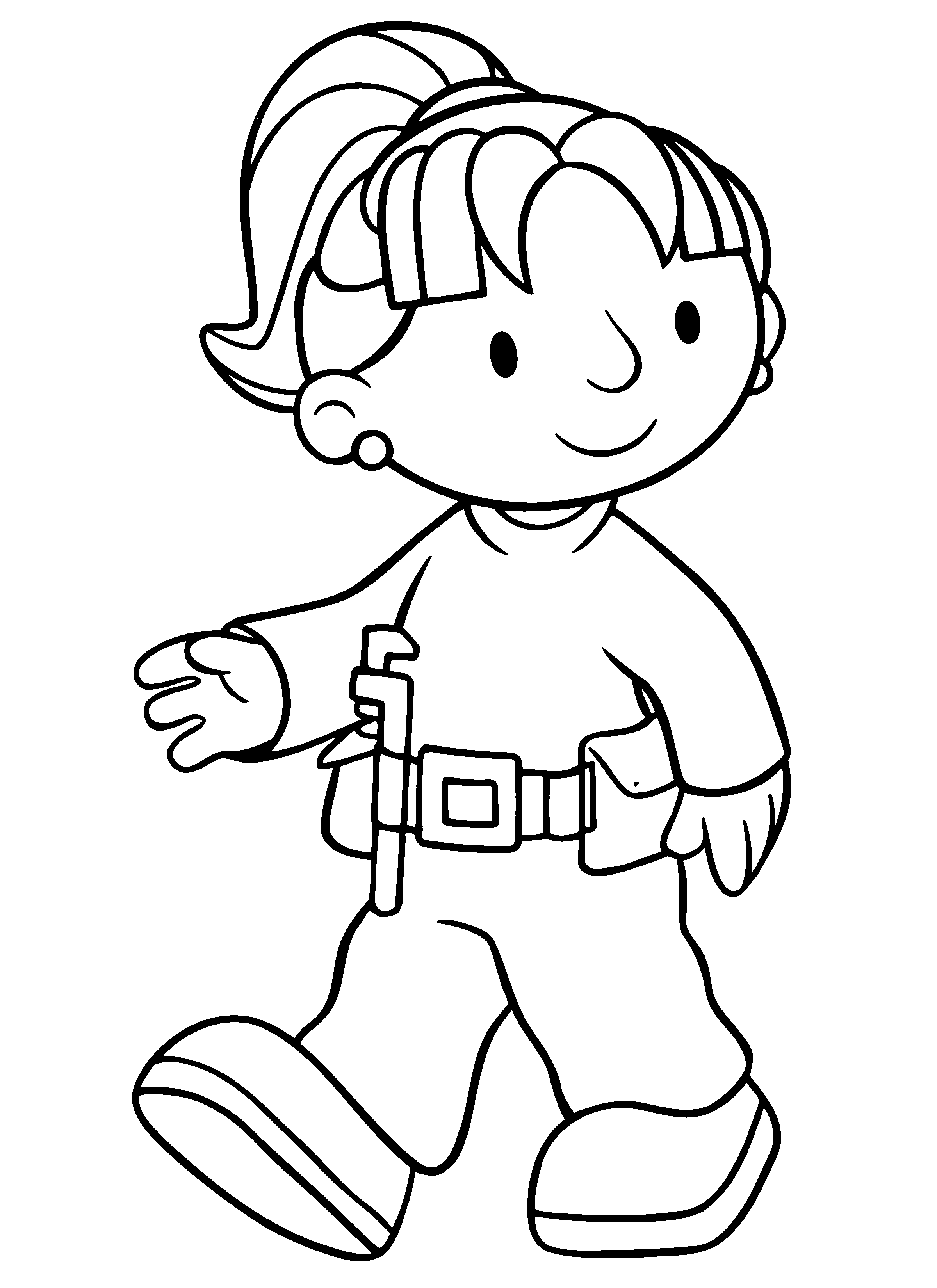 Bob the builder coloring pages