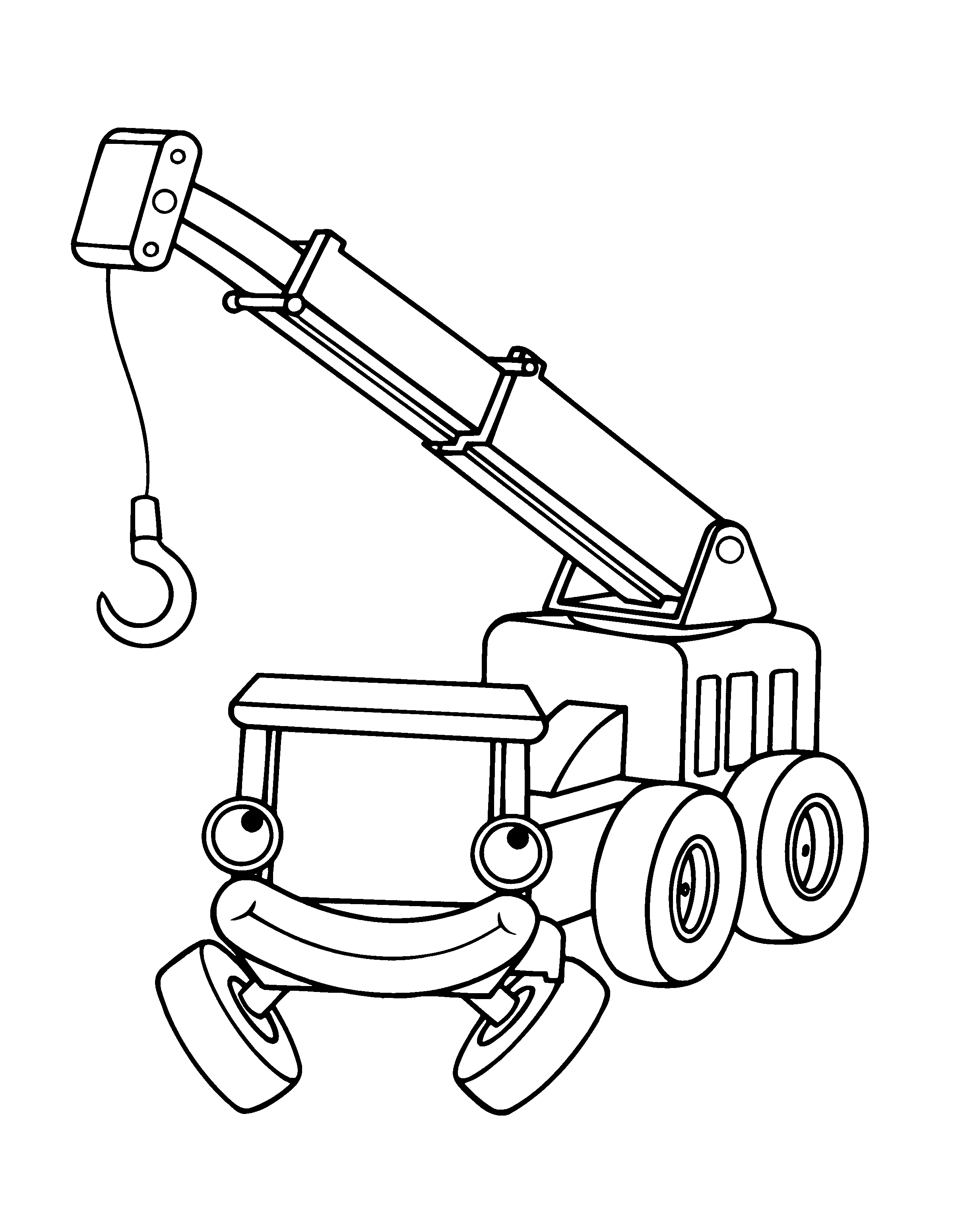 Bob the builder coloring pages