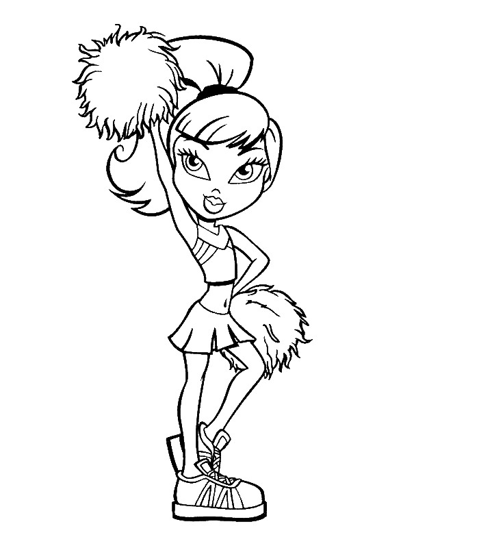 Bratz coloring pages