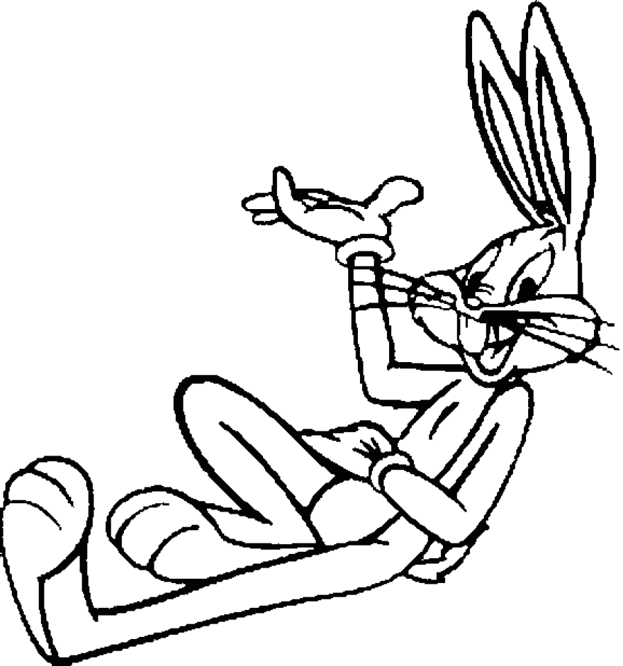 Bugs bunny coloring pages