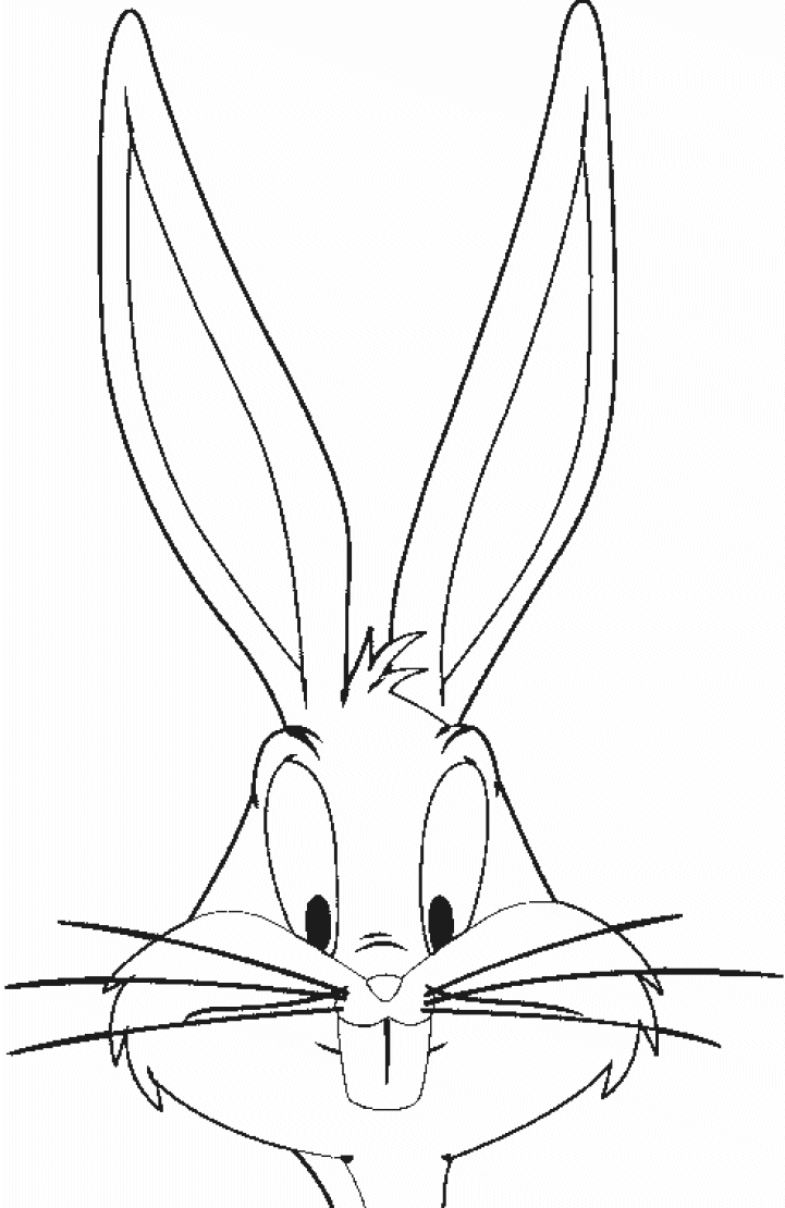 Bugs bunny coloring pages