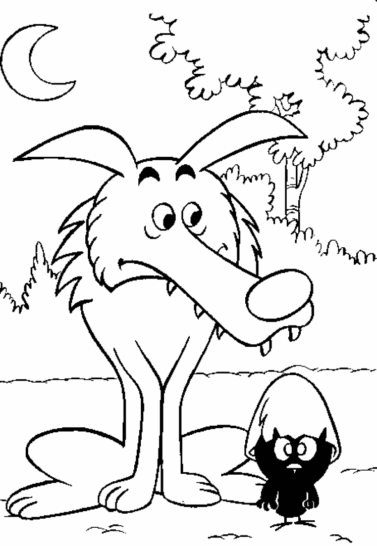 Calimero coloring pages