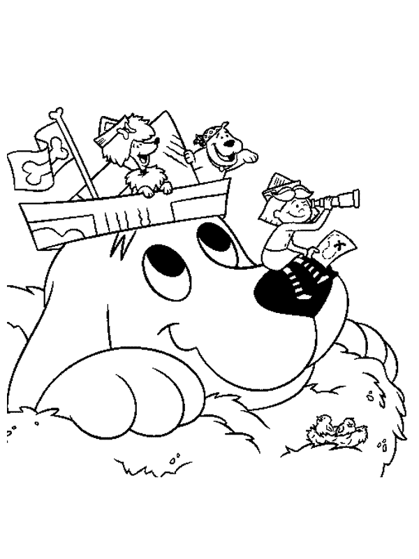 Clifford coloring pages