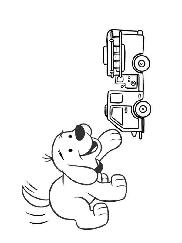 Clifford coloring pages