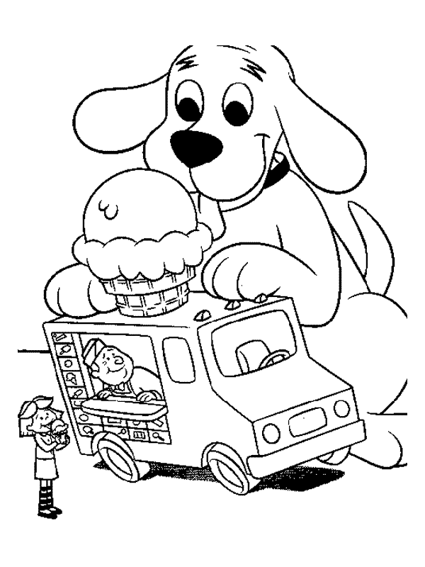 Clifford coloring pages