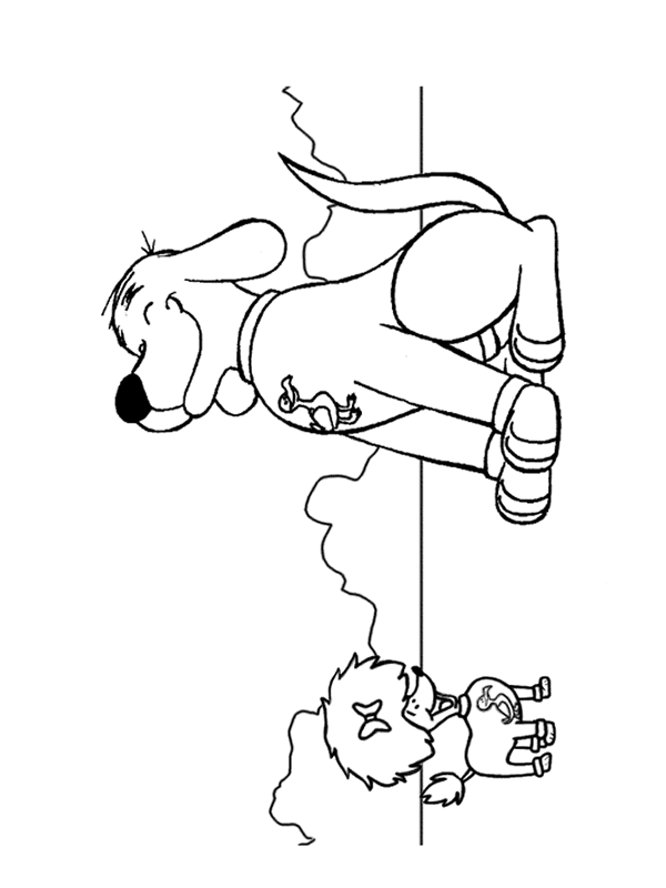 Clifford coloring pages