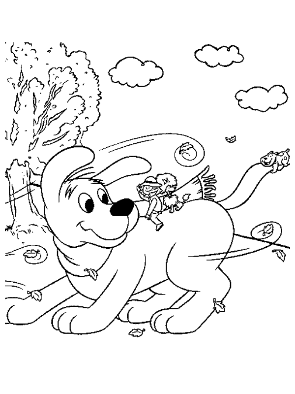 Clifford coloring pages