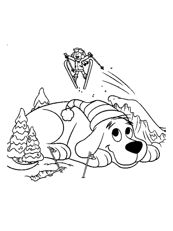 Clifford coloring pages