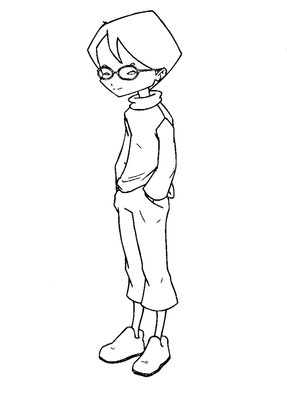 Code lyoko coloring pages