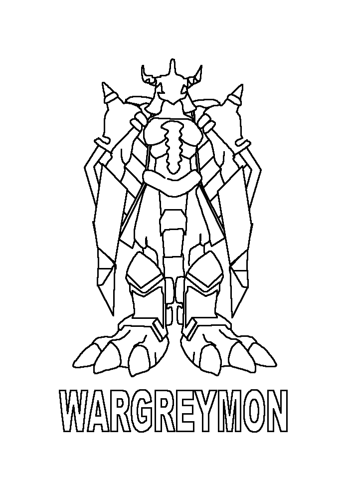 Digimon coloring pages