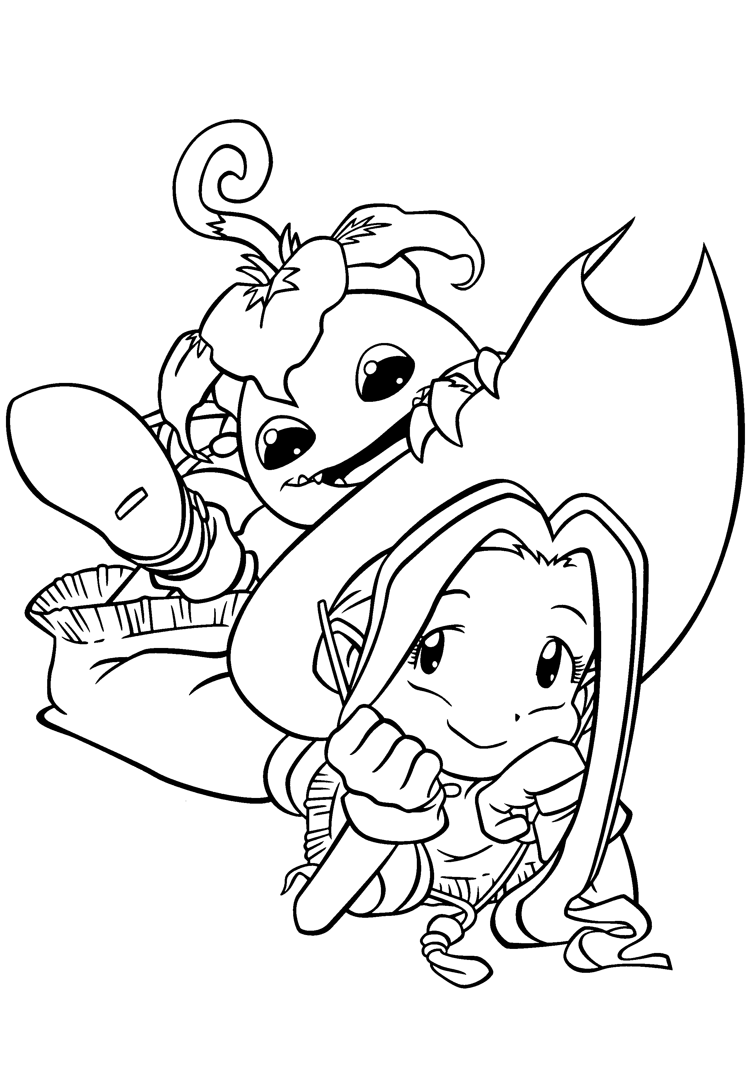 Digimon coloring pages