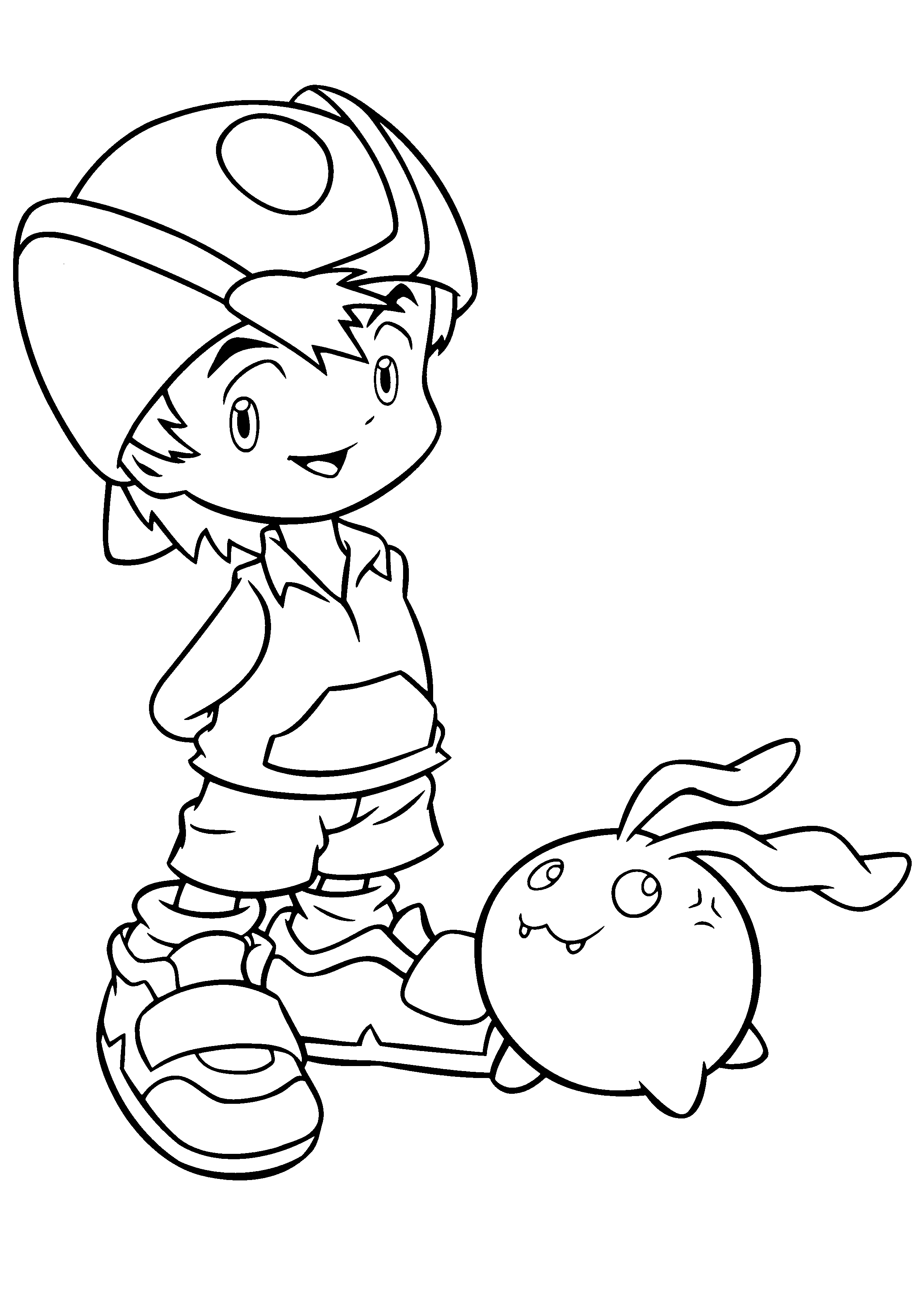 Digimon coloring pages