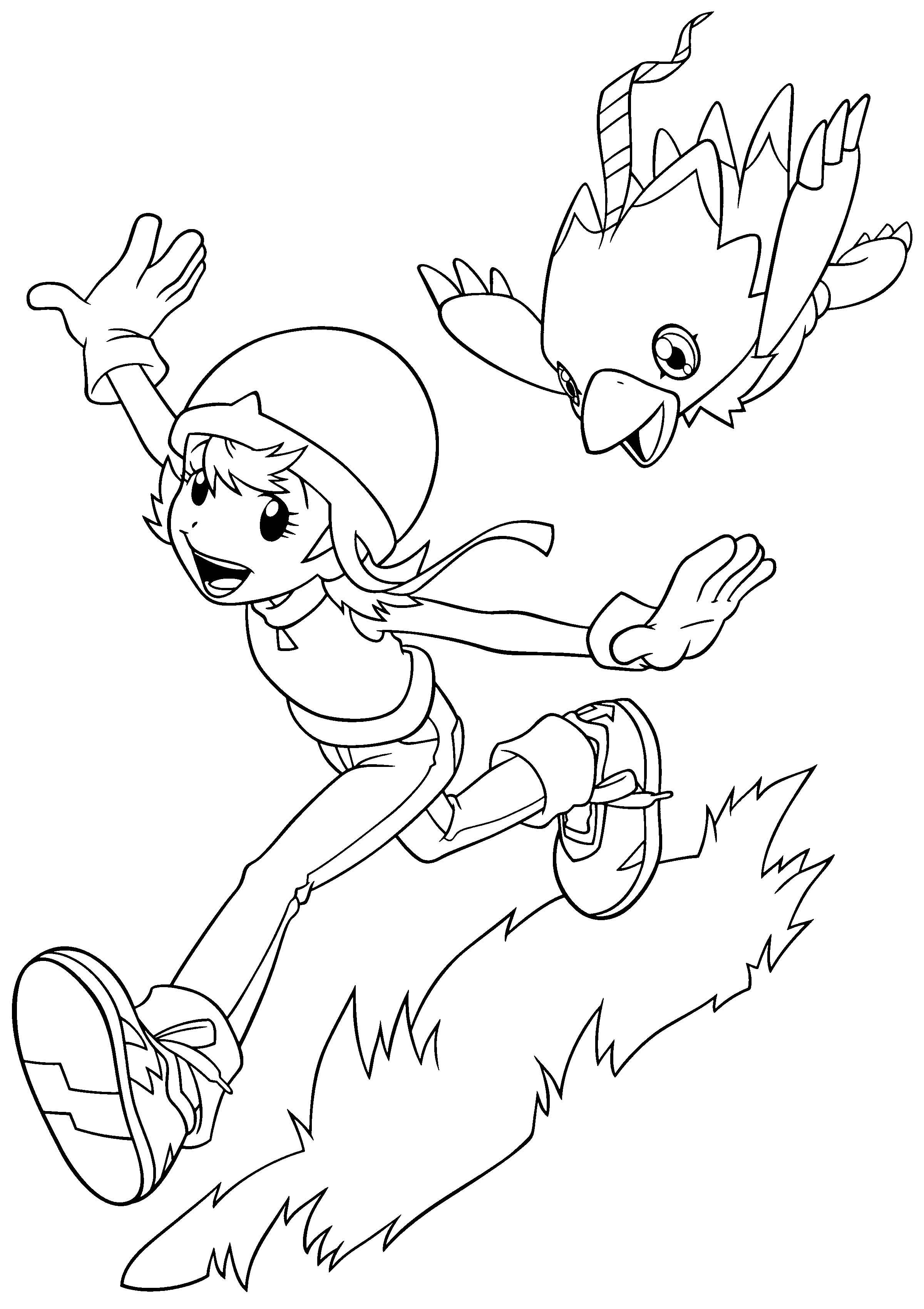 Digimon coloring pages