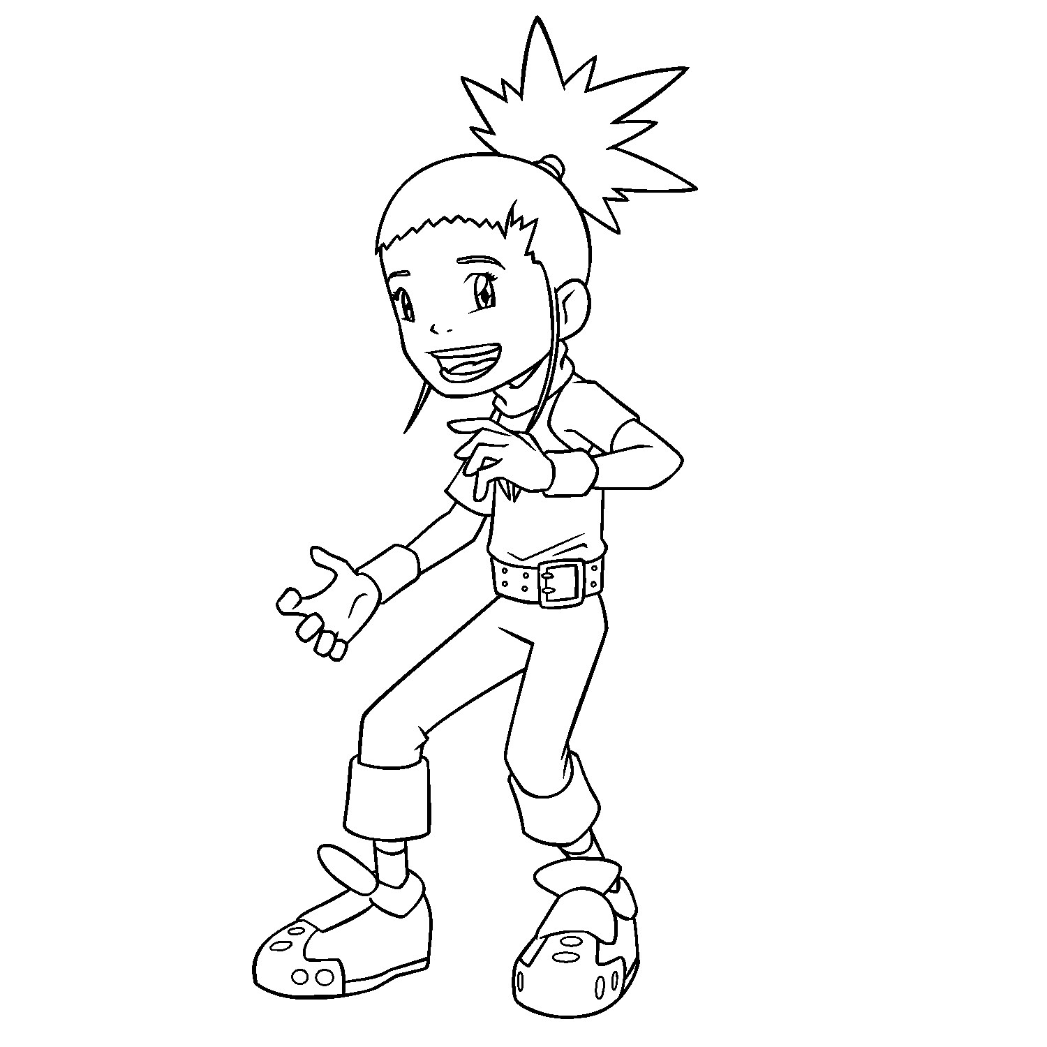 Digimon coloring pages