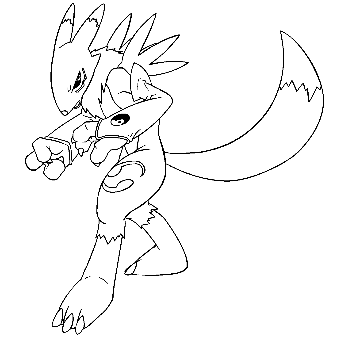 Digimon coloring pages