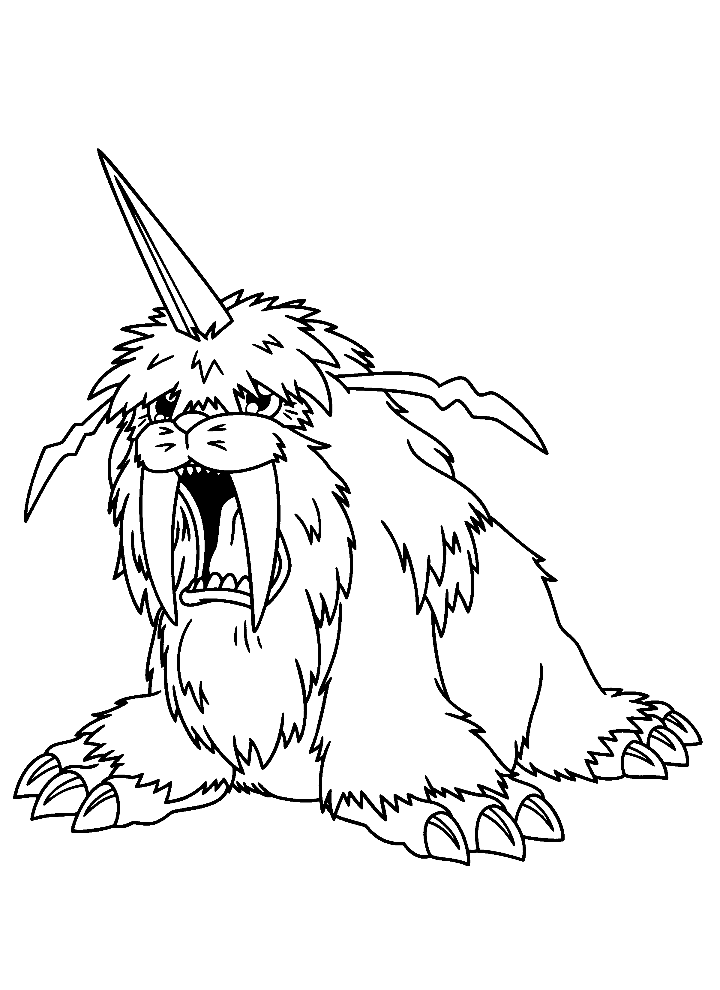 Digimon coloring pages