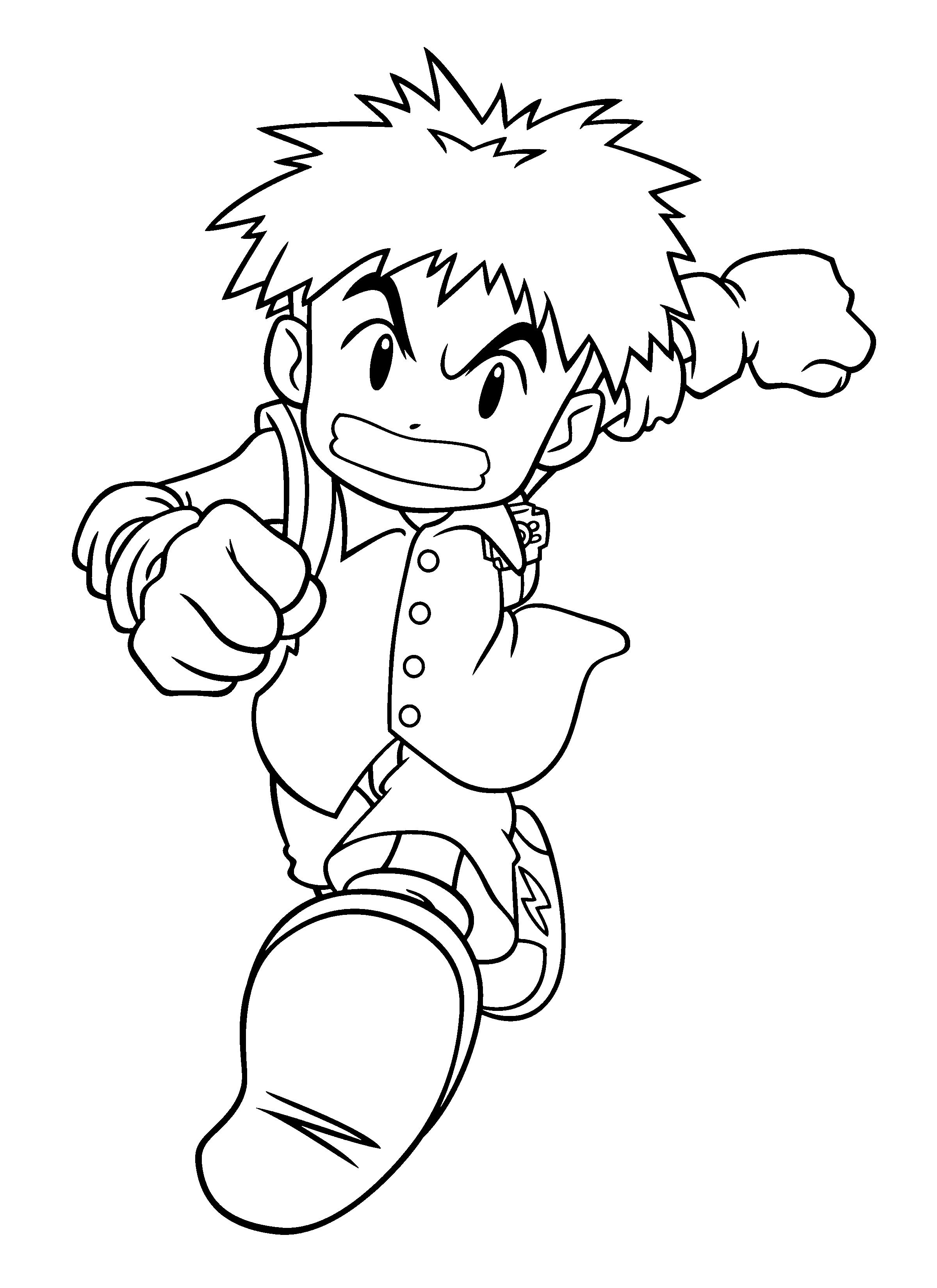 Digimon coloring pages