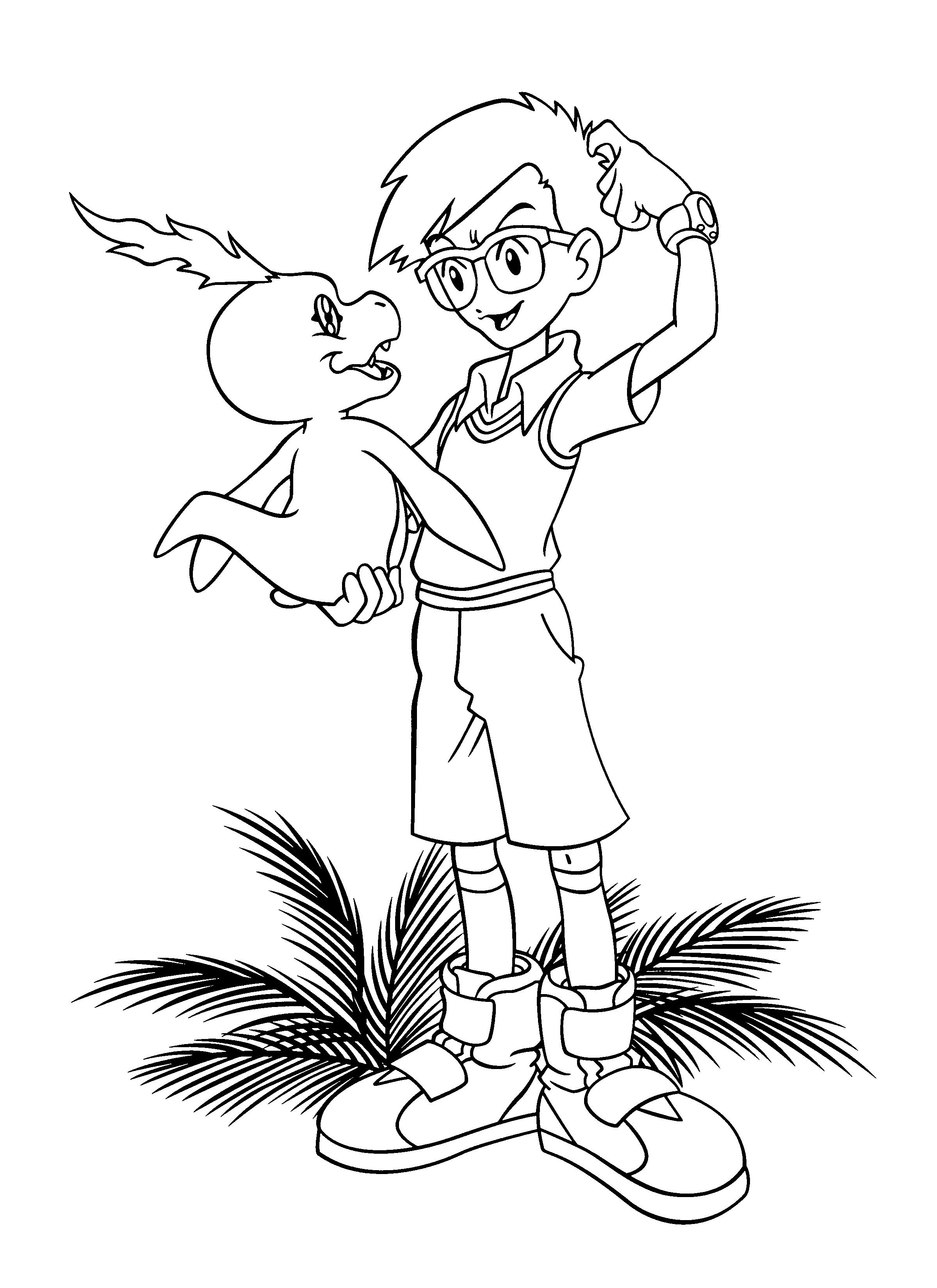 Digimon coloring pages