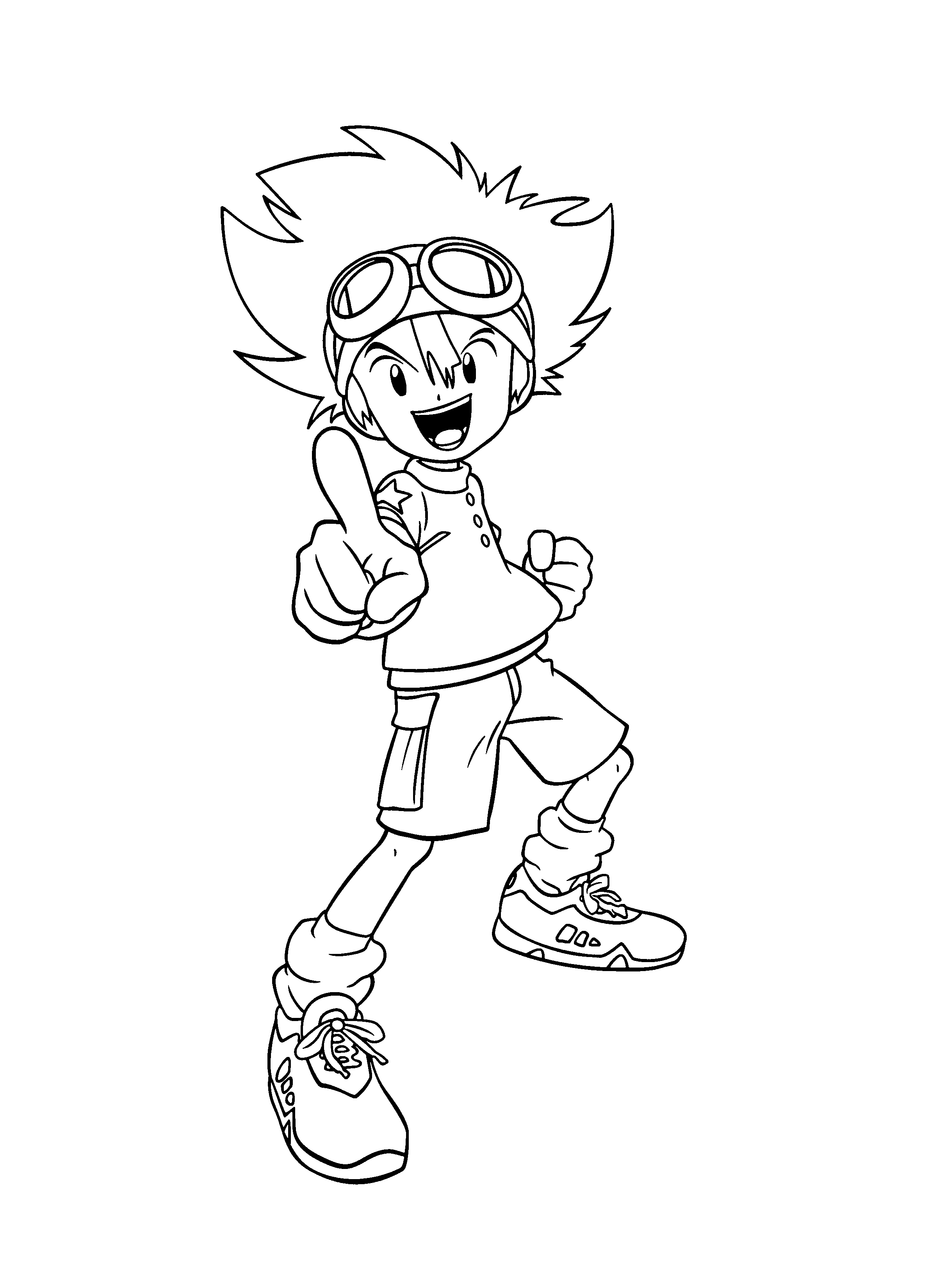 Digimon coloring pages