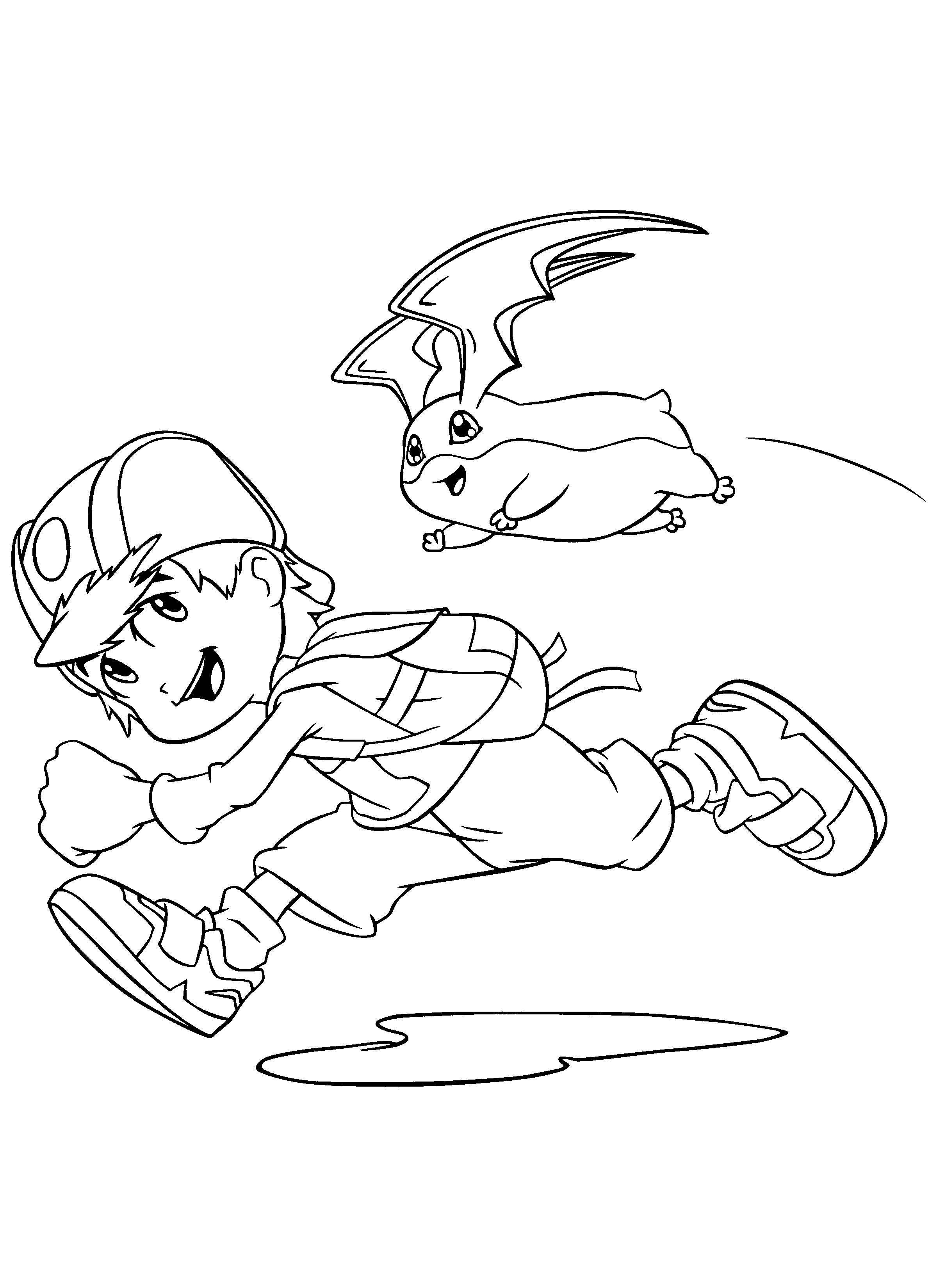 Digimon coloring pages