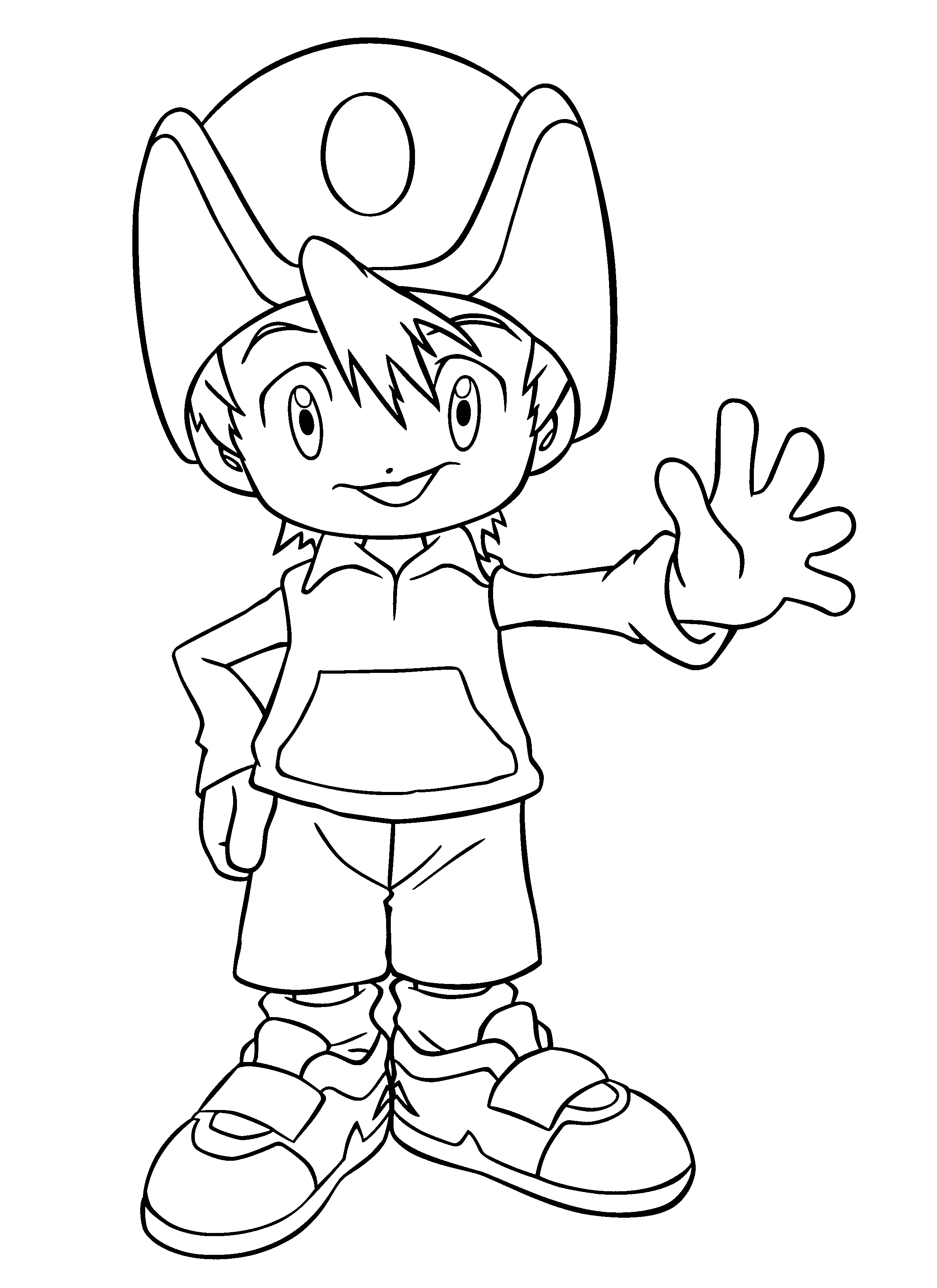 Digimon coloring pages