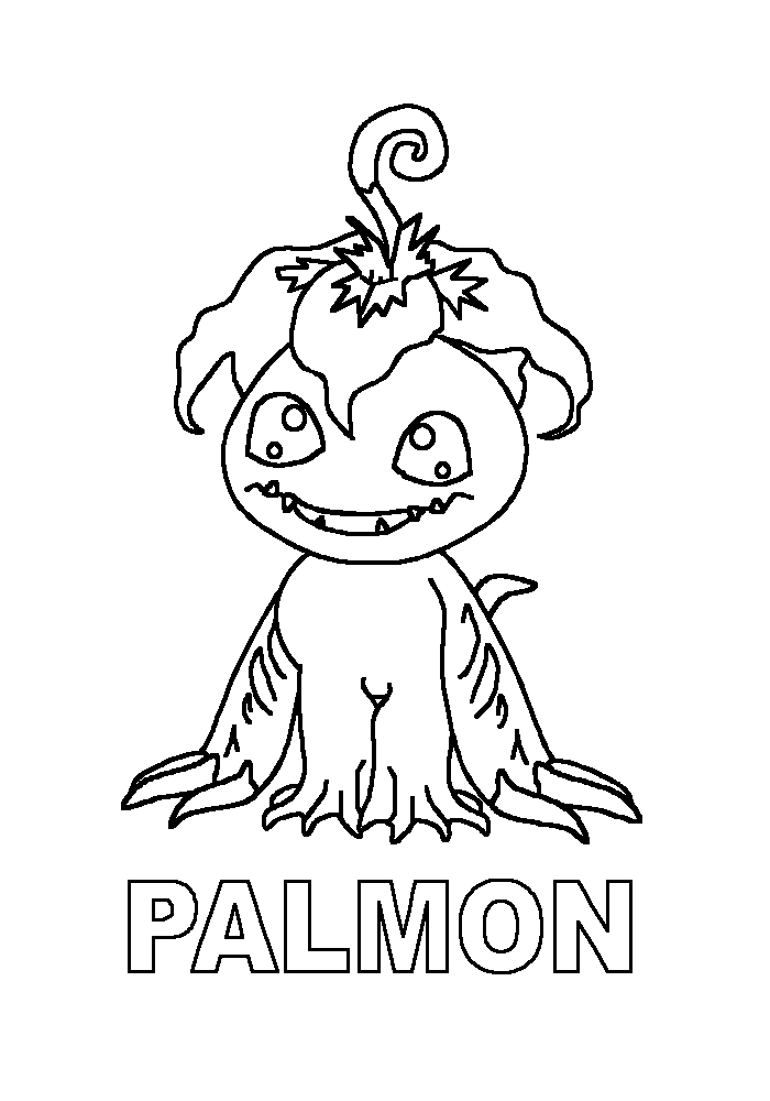 Digimon coloring pages