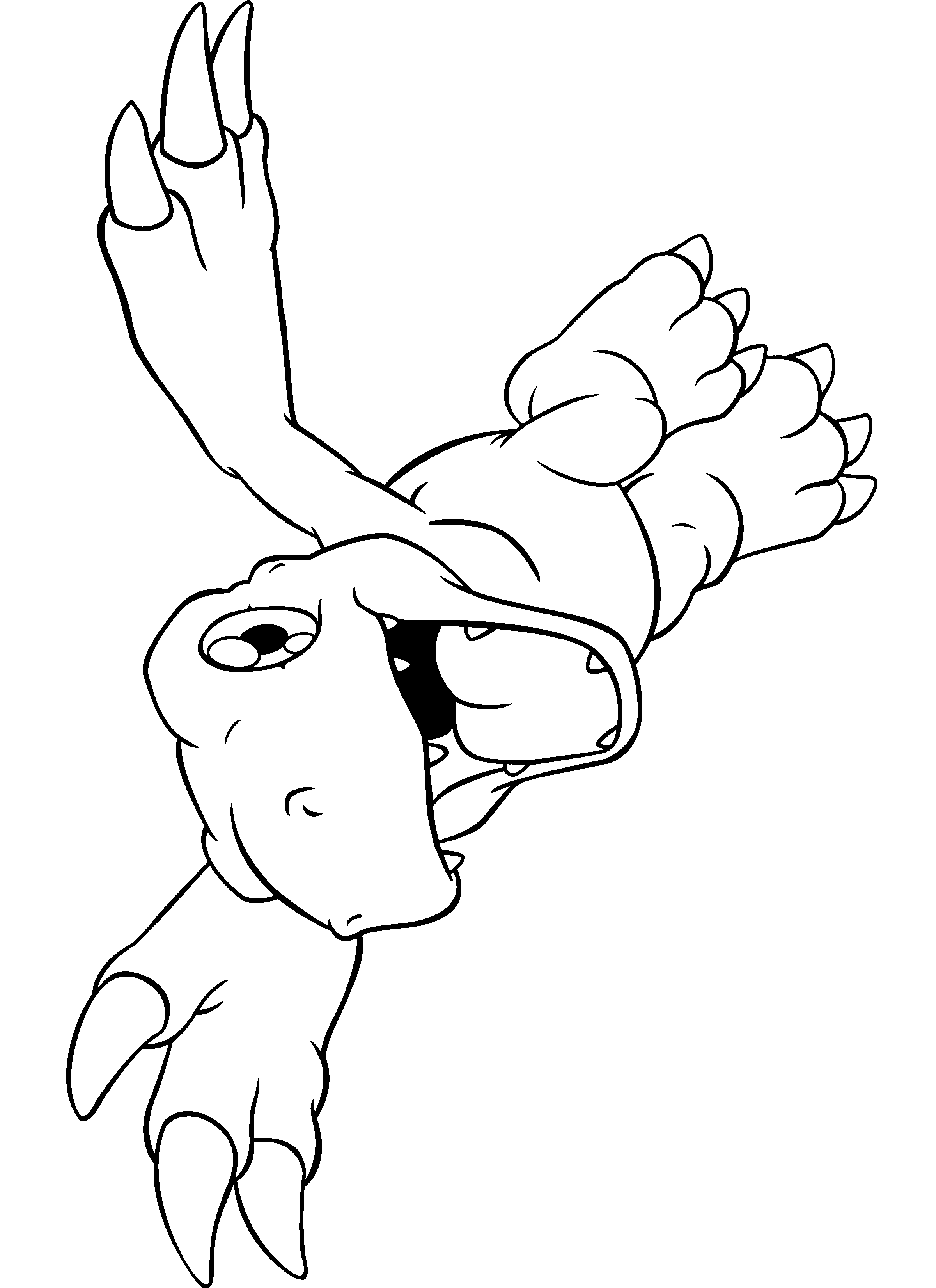 Digimon coloring pages