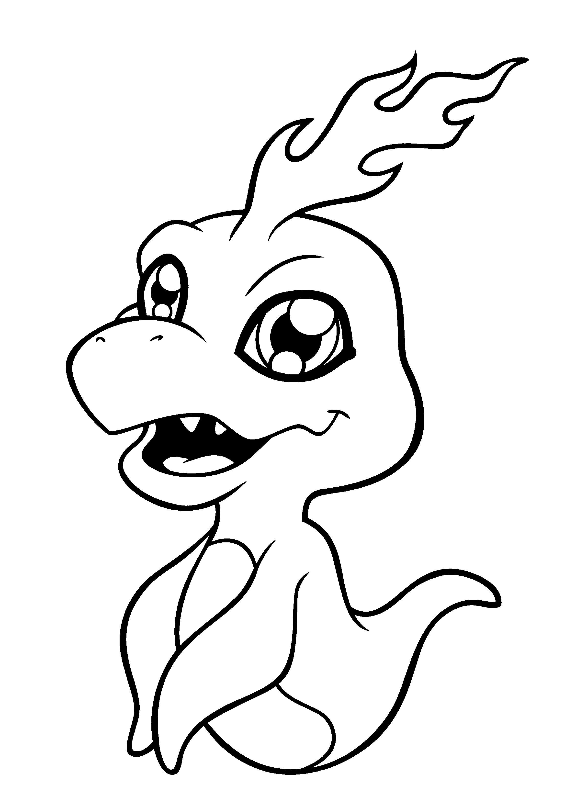 Digimon coloring pages