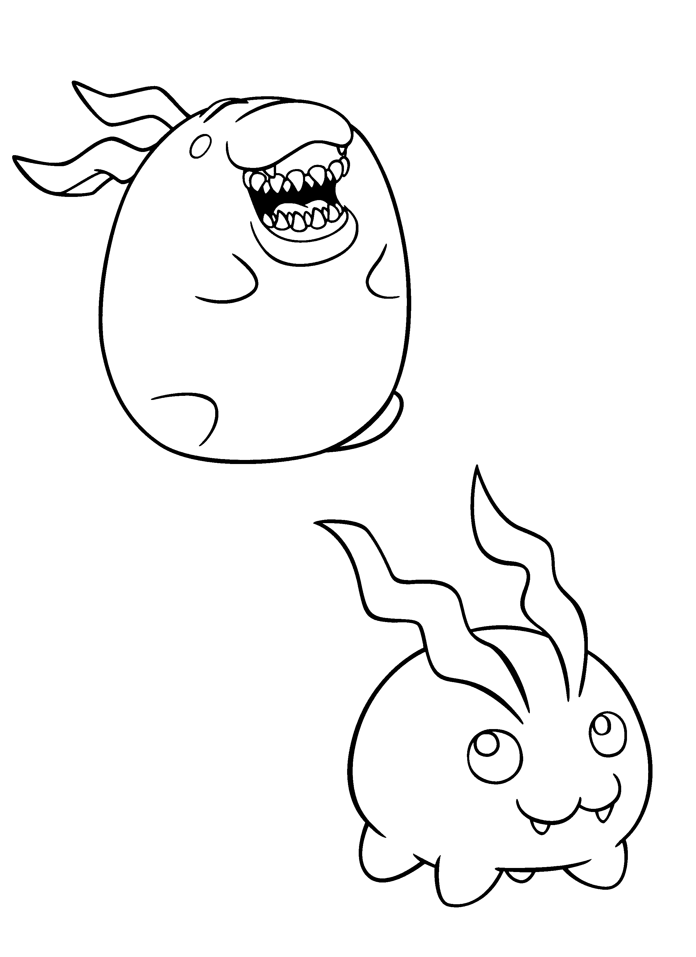 Digimon coloring pages