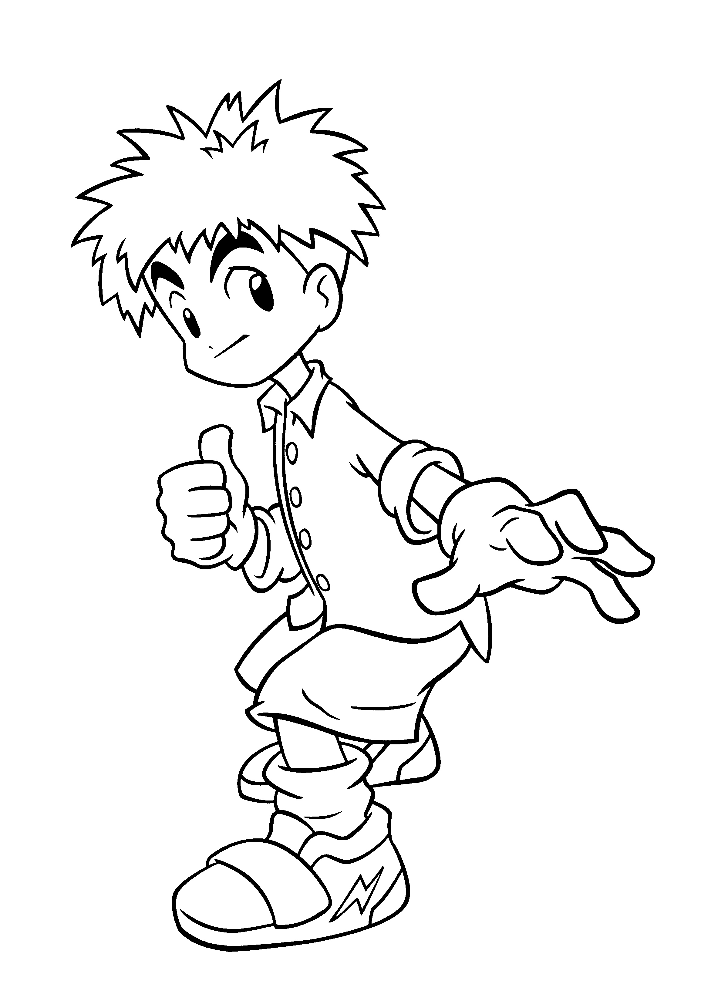 Digimon coloring pages