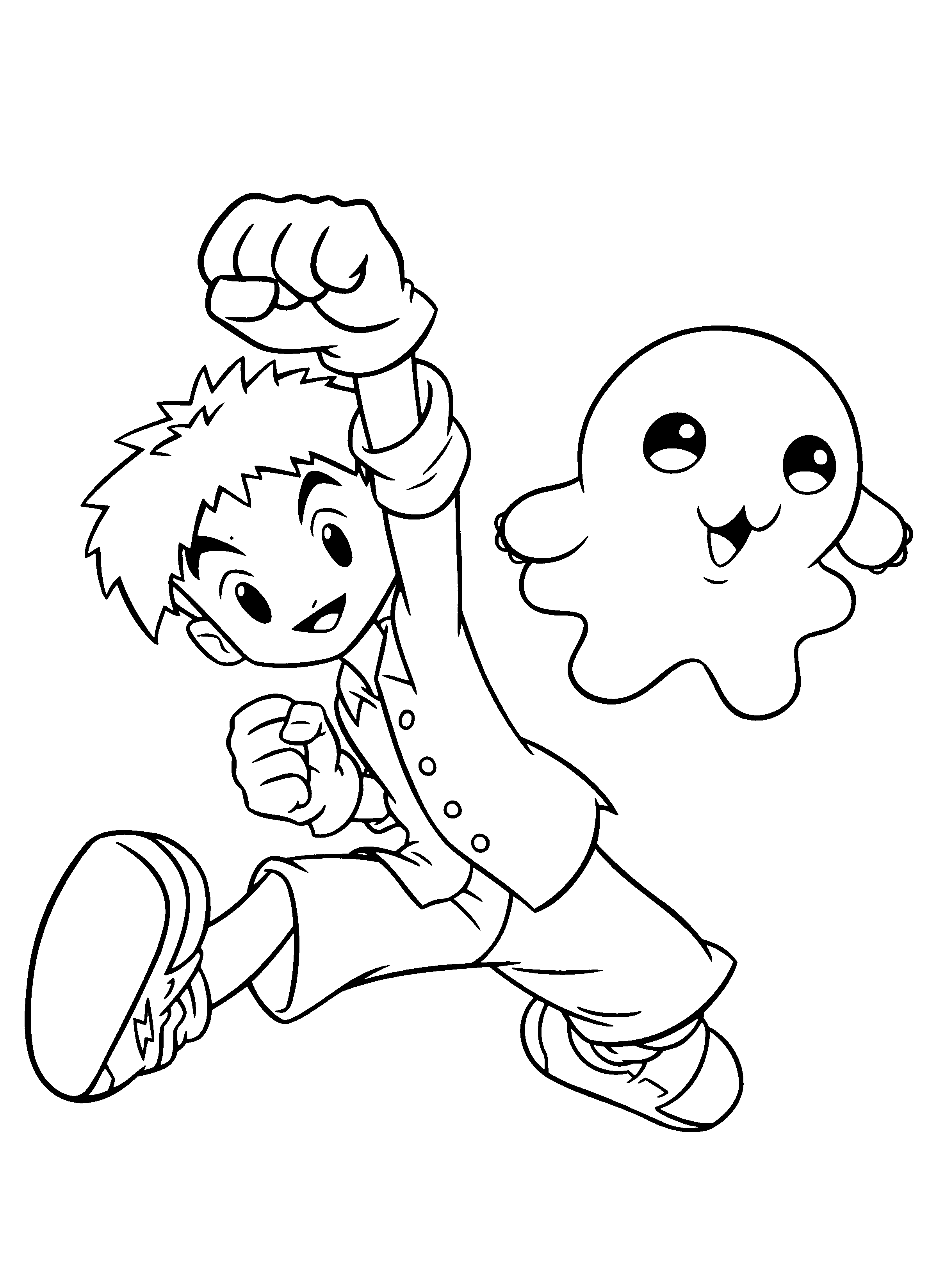 Digimon coloring pages