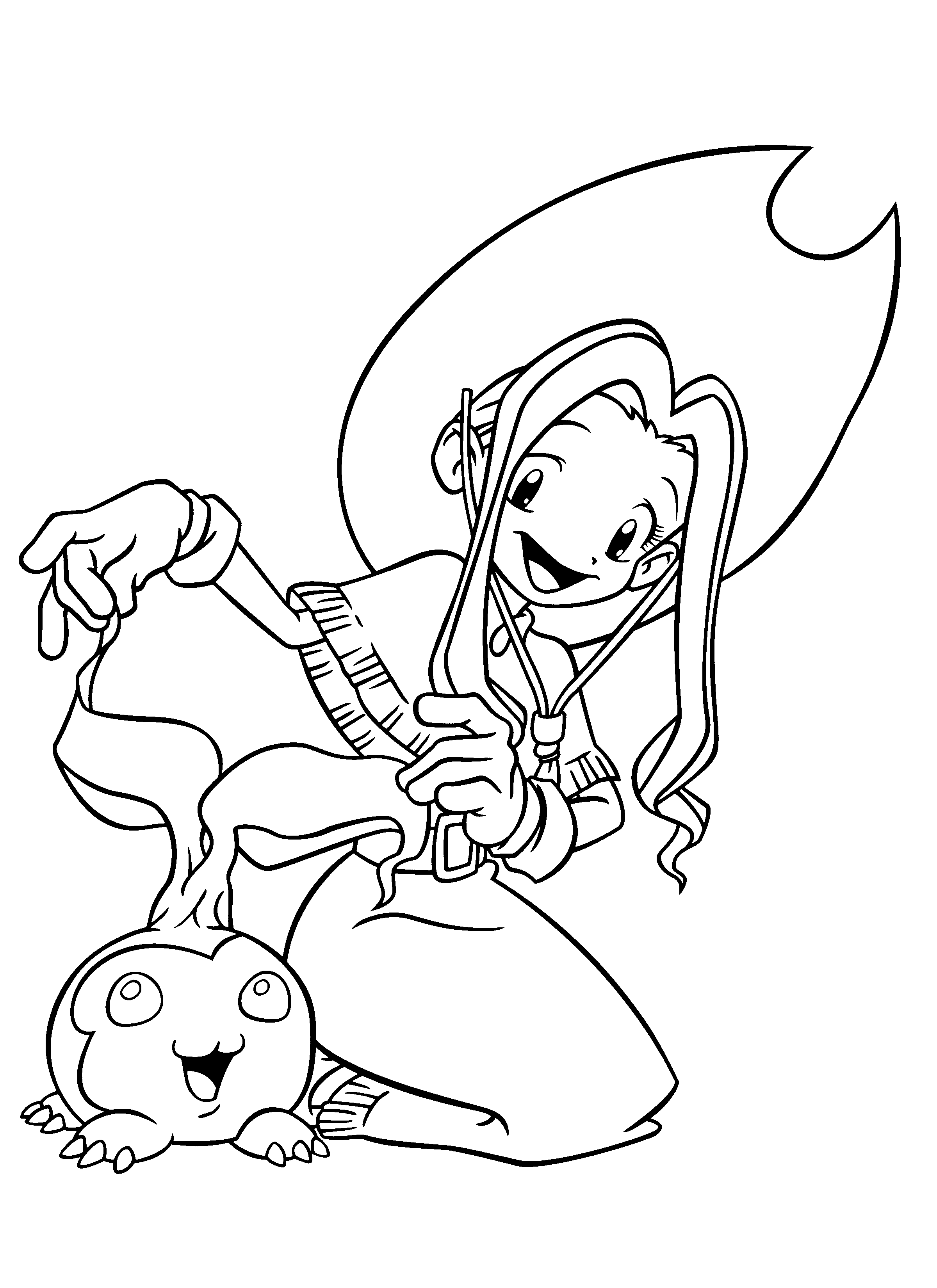 Digimon coloring pages