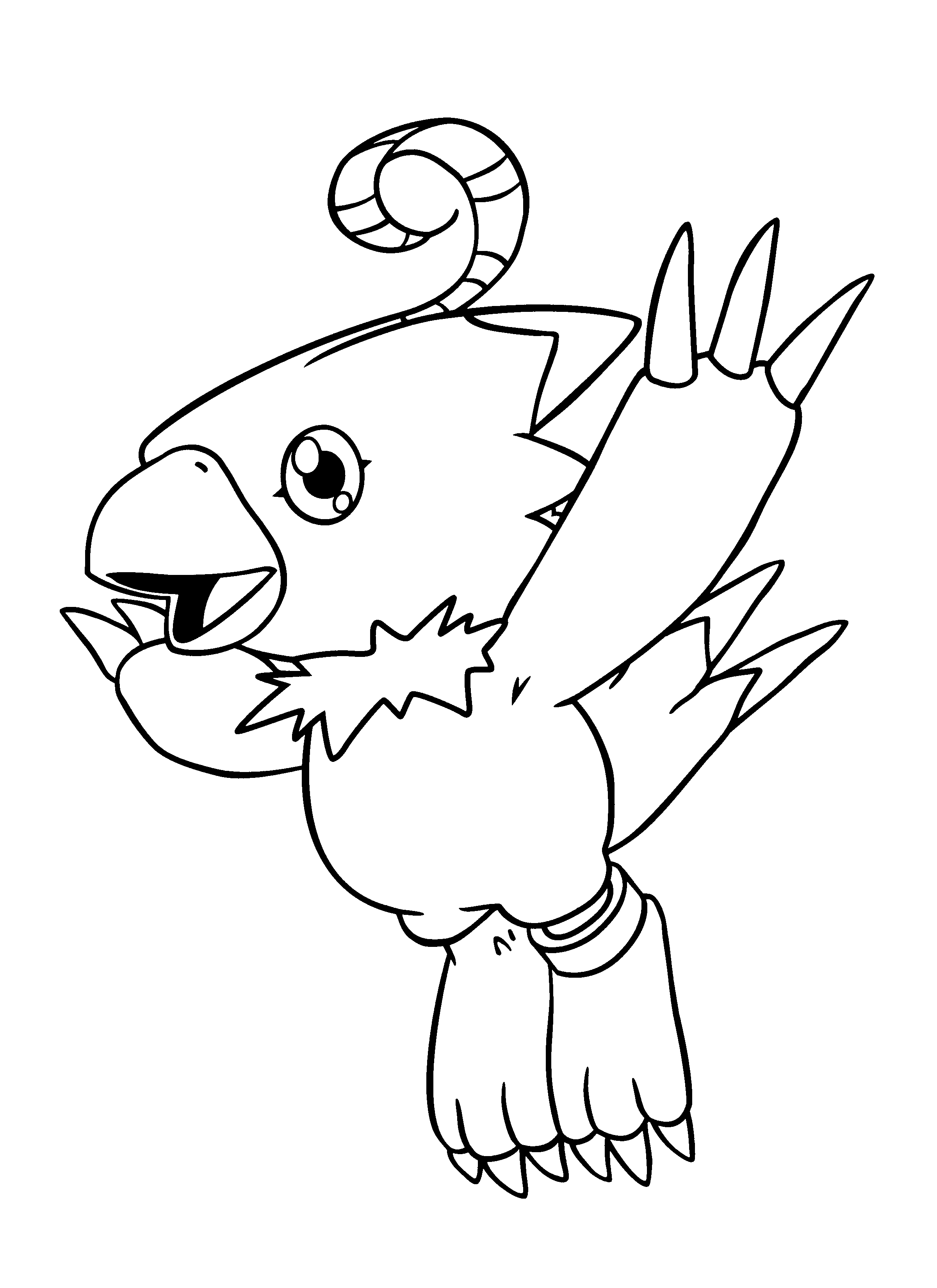 Digimon coloring pages