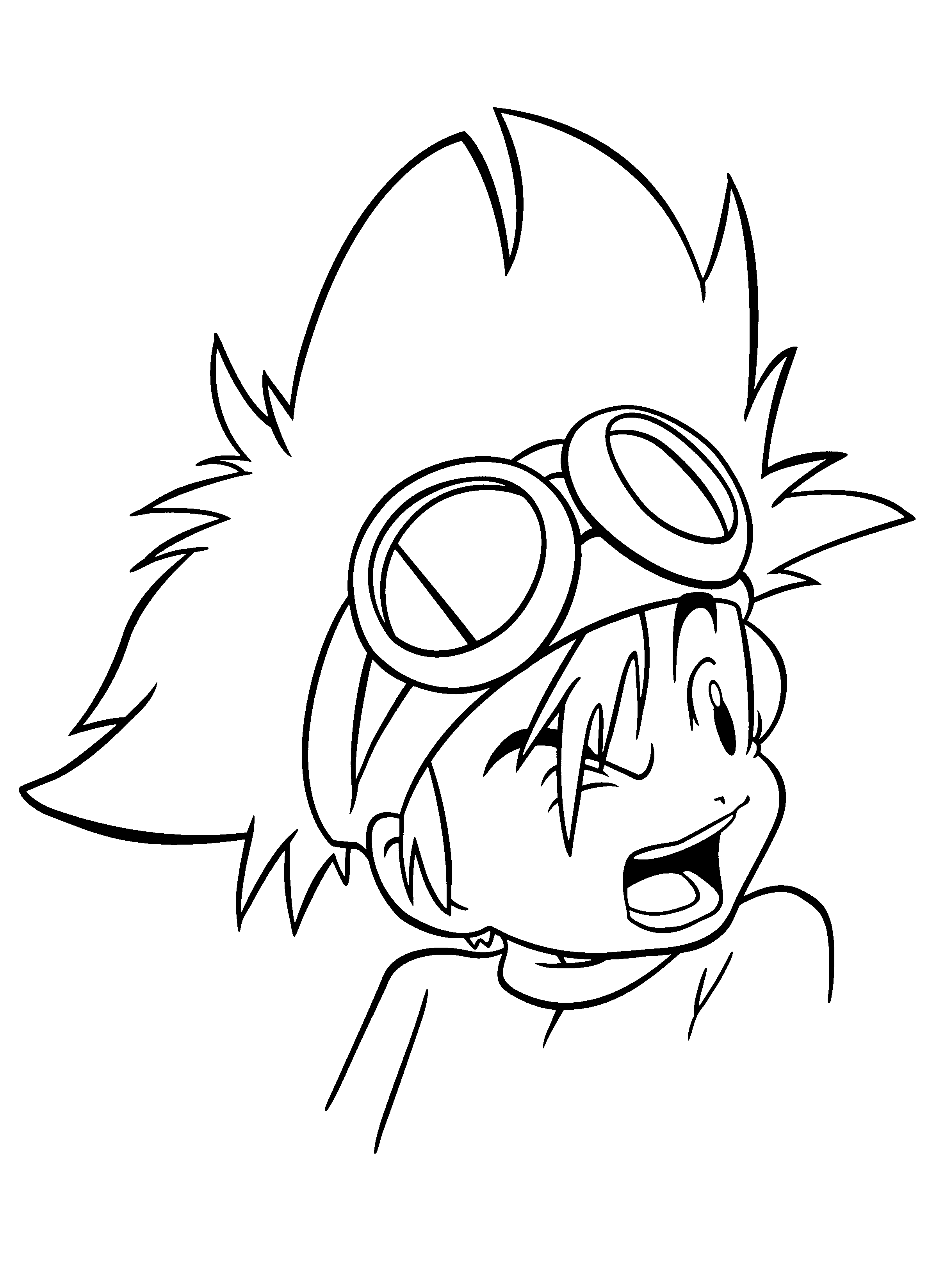 Digimon coloring pages