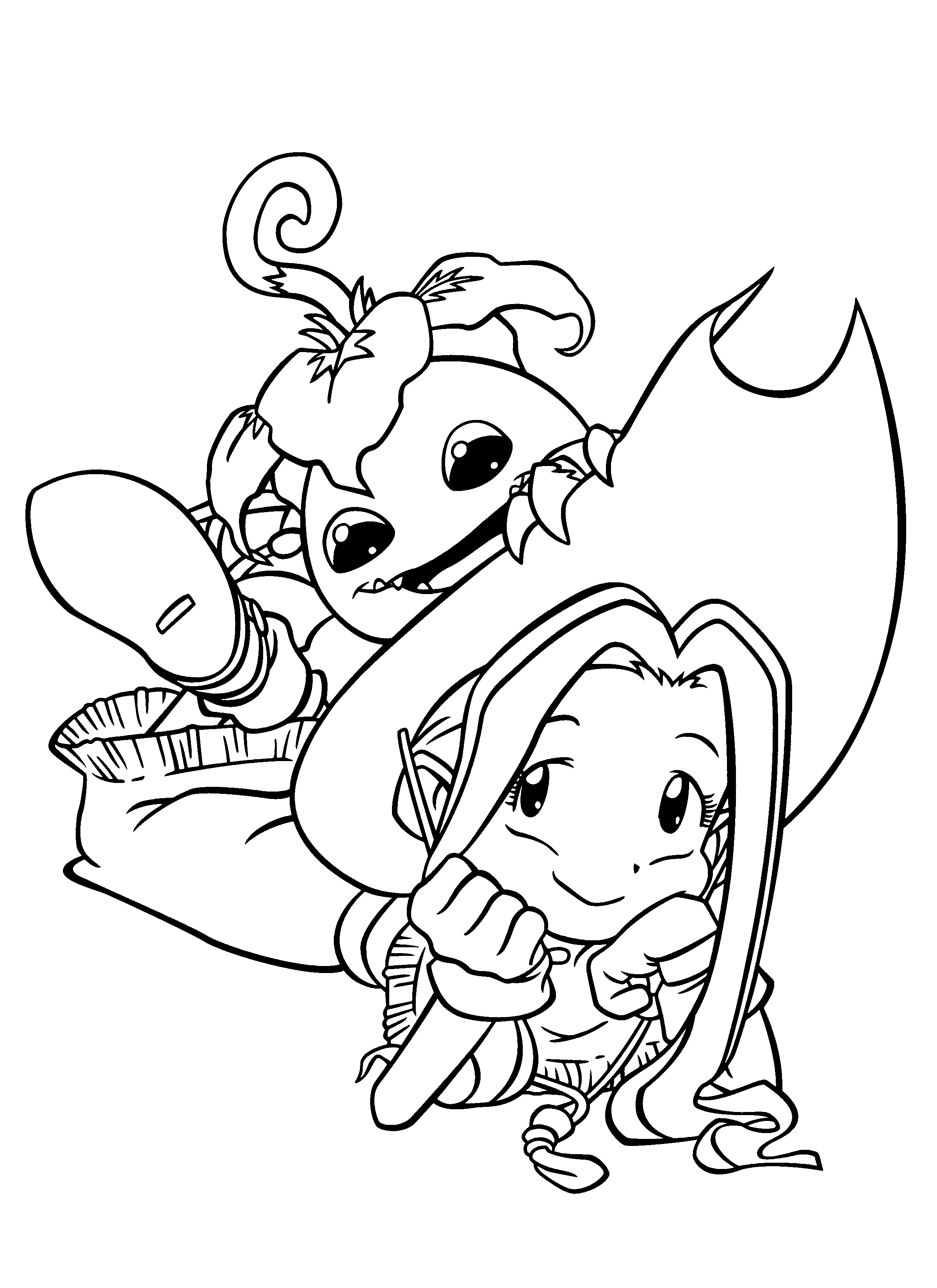 Digimon coloring pages