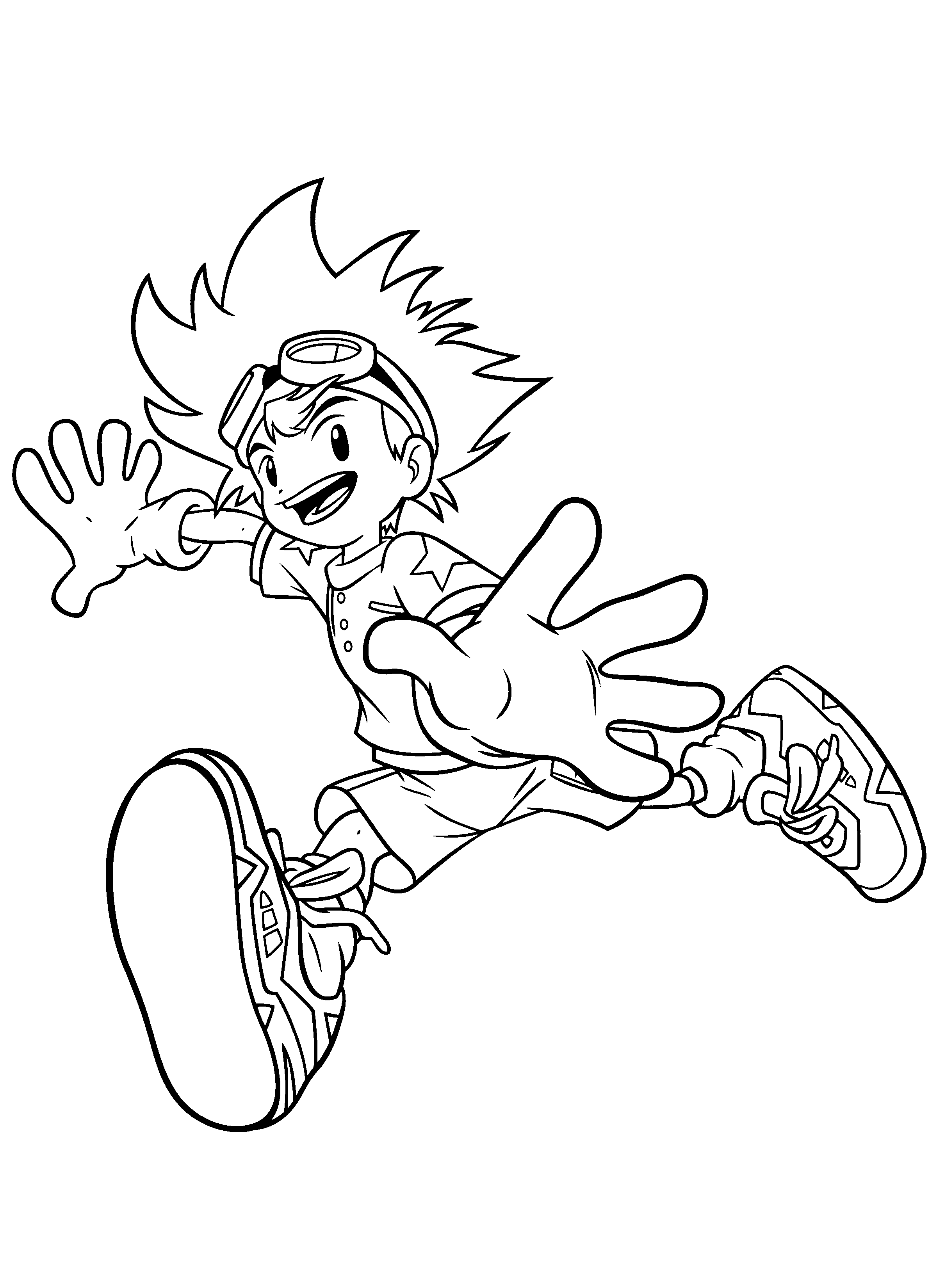 Digimon coloring pages