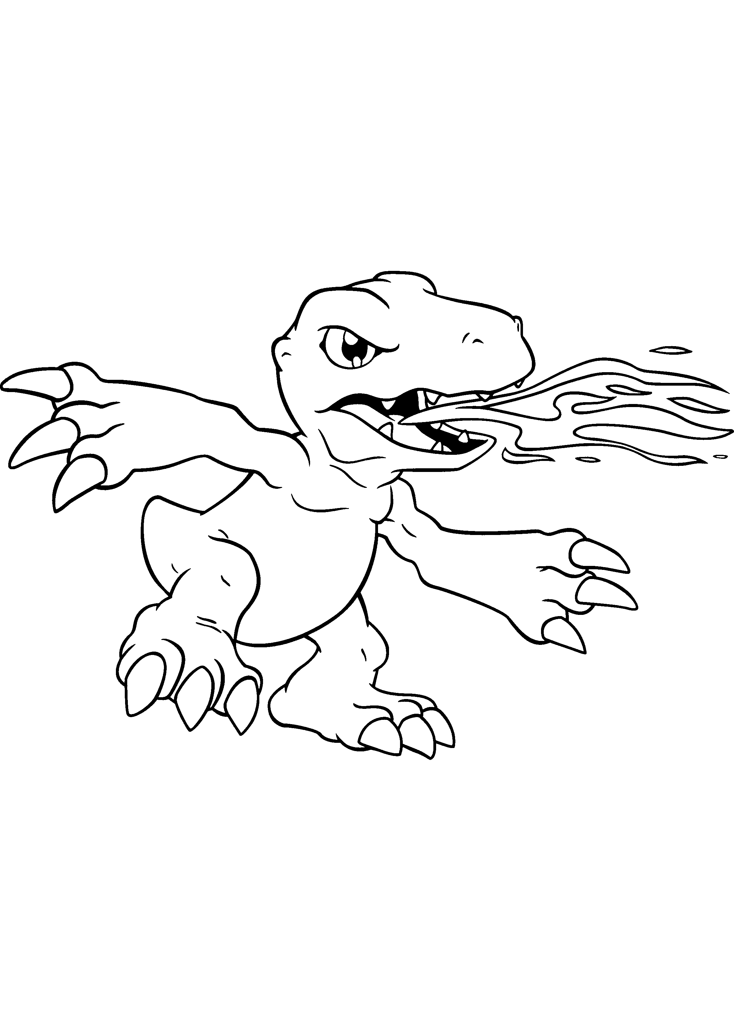 Digimon coloring pages