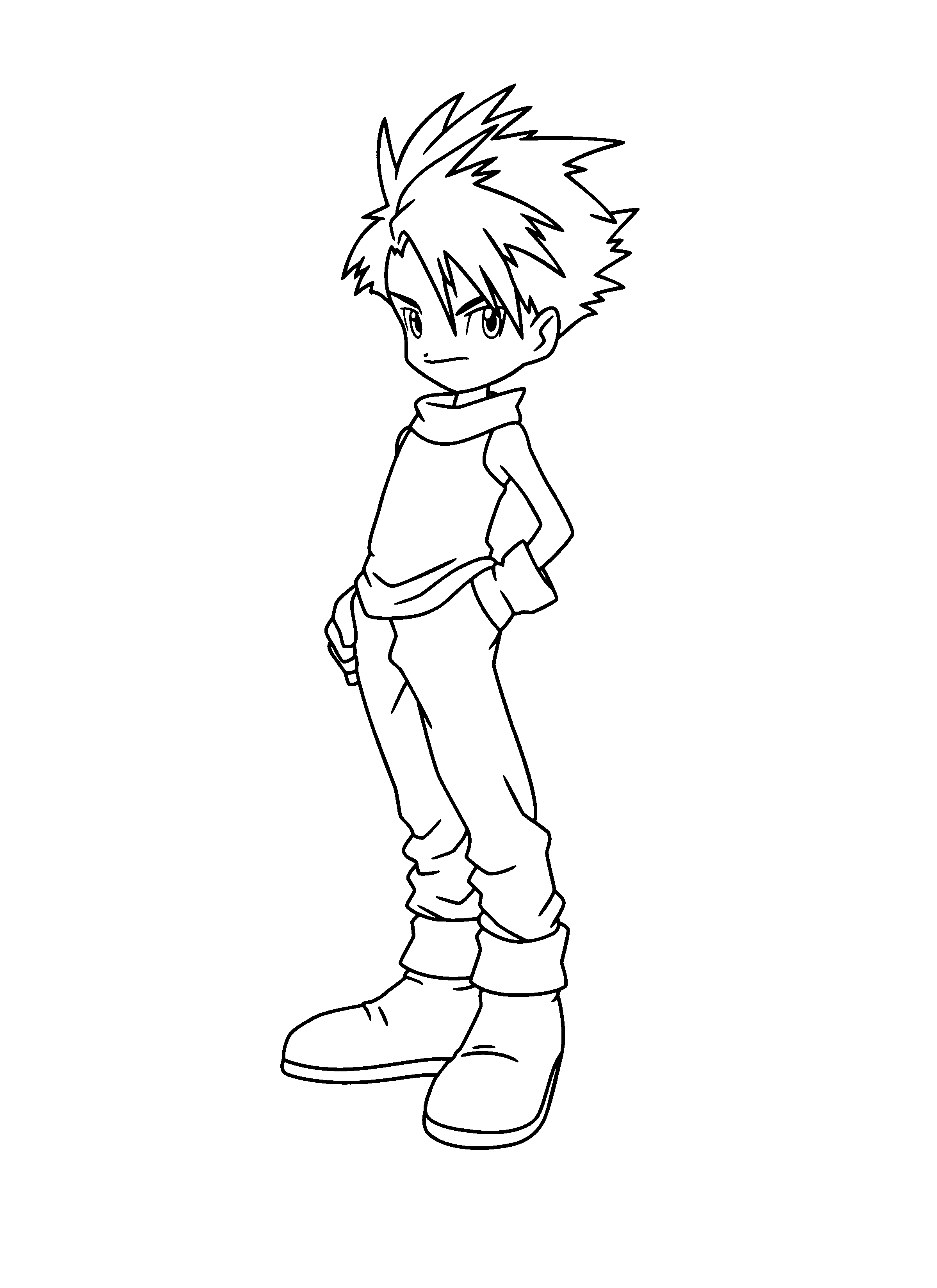 Digimon coloring pages