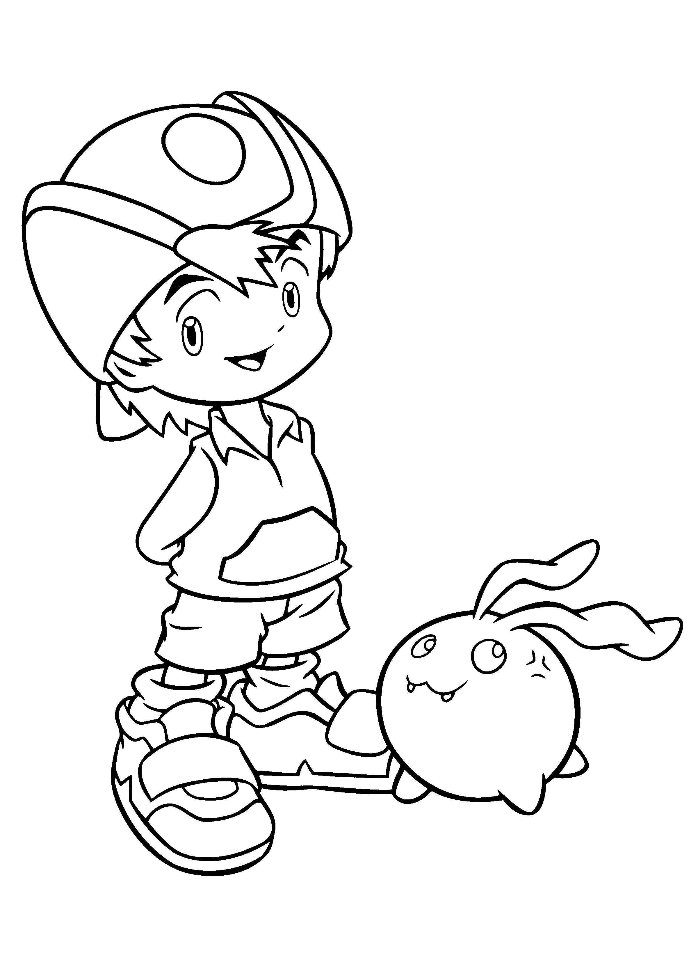 Digimon coloring pages
