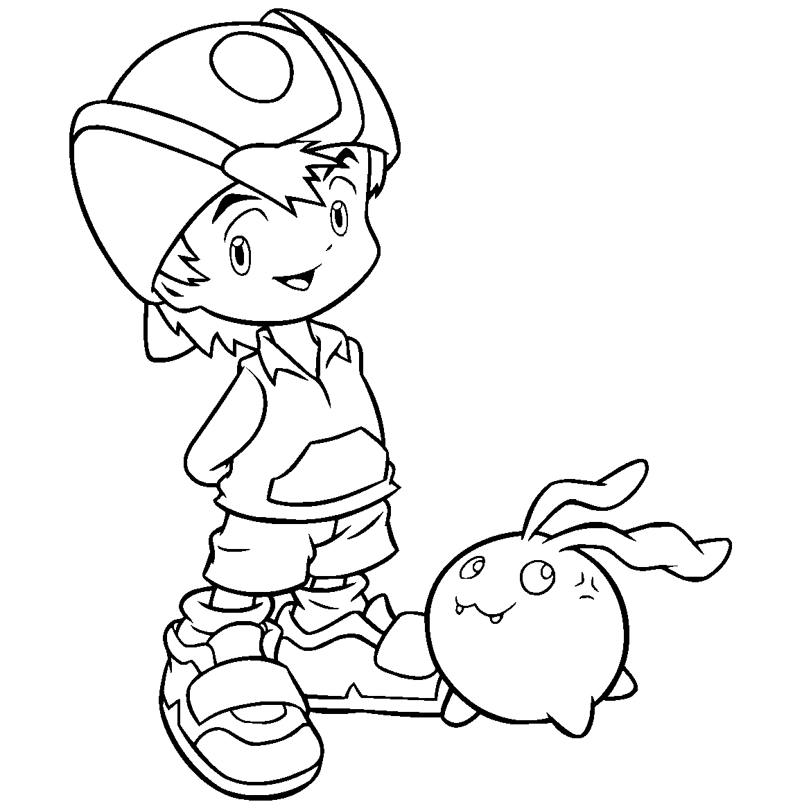 Digimon coloring pages