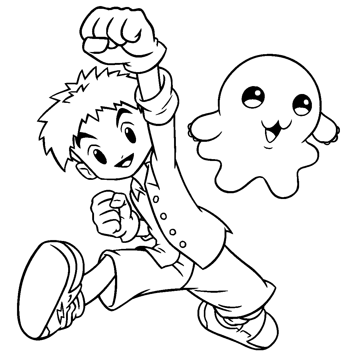 Digimon coloring pages