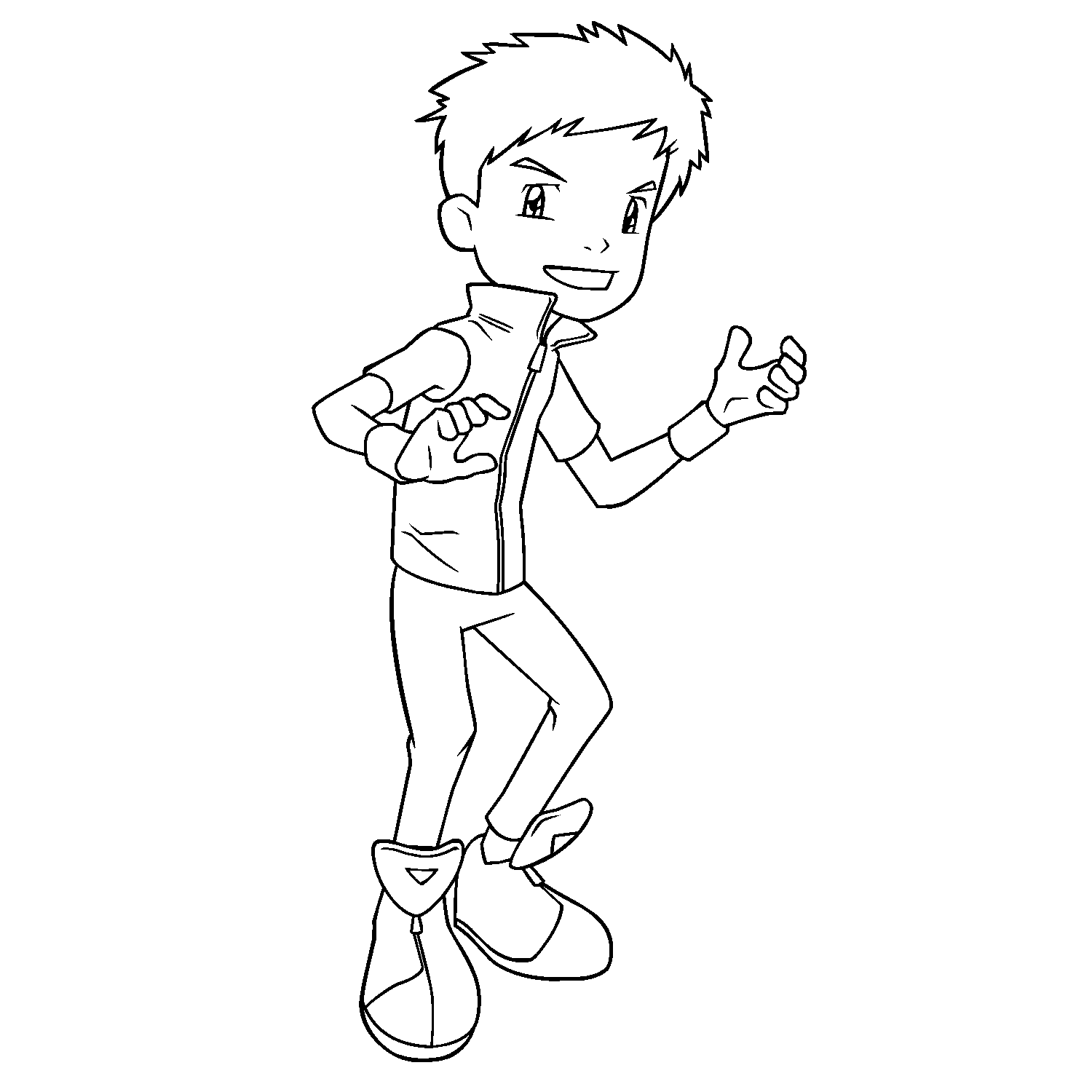 Digimon coloring pages