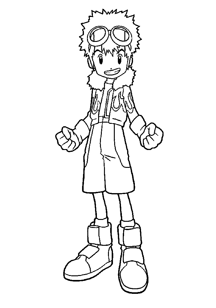 Digimon coloring pages