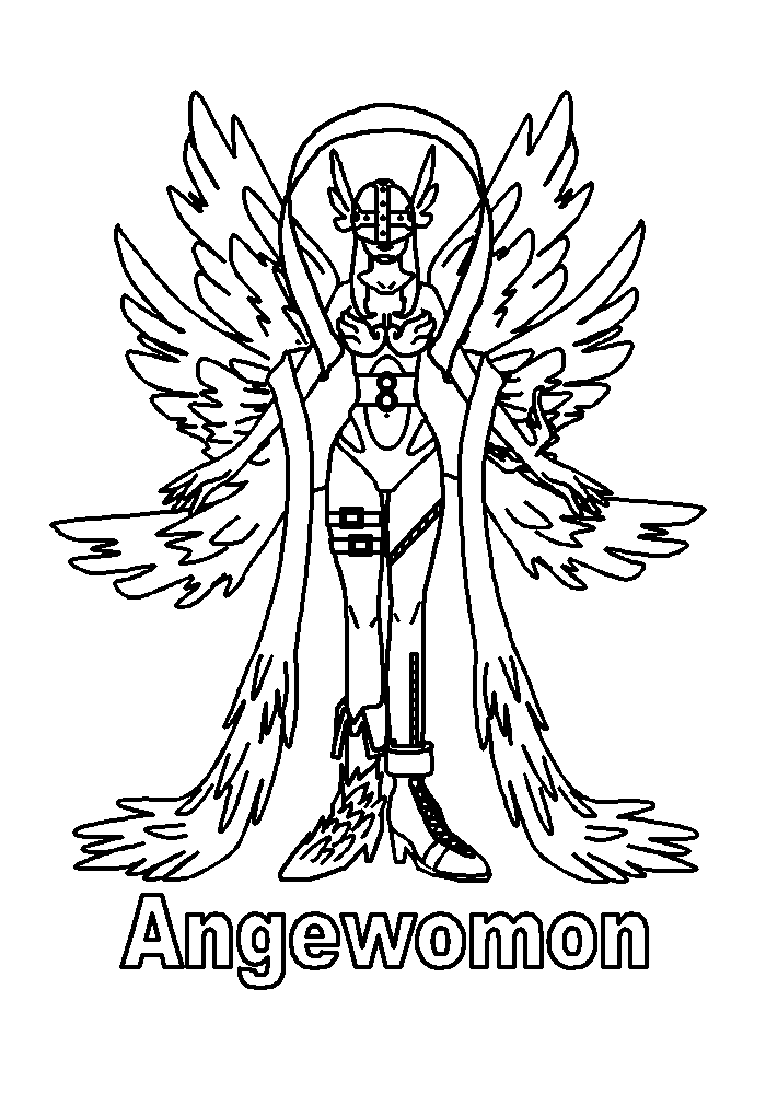 Digimon coloring pages