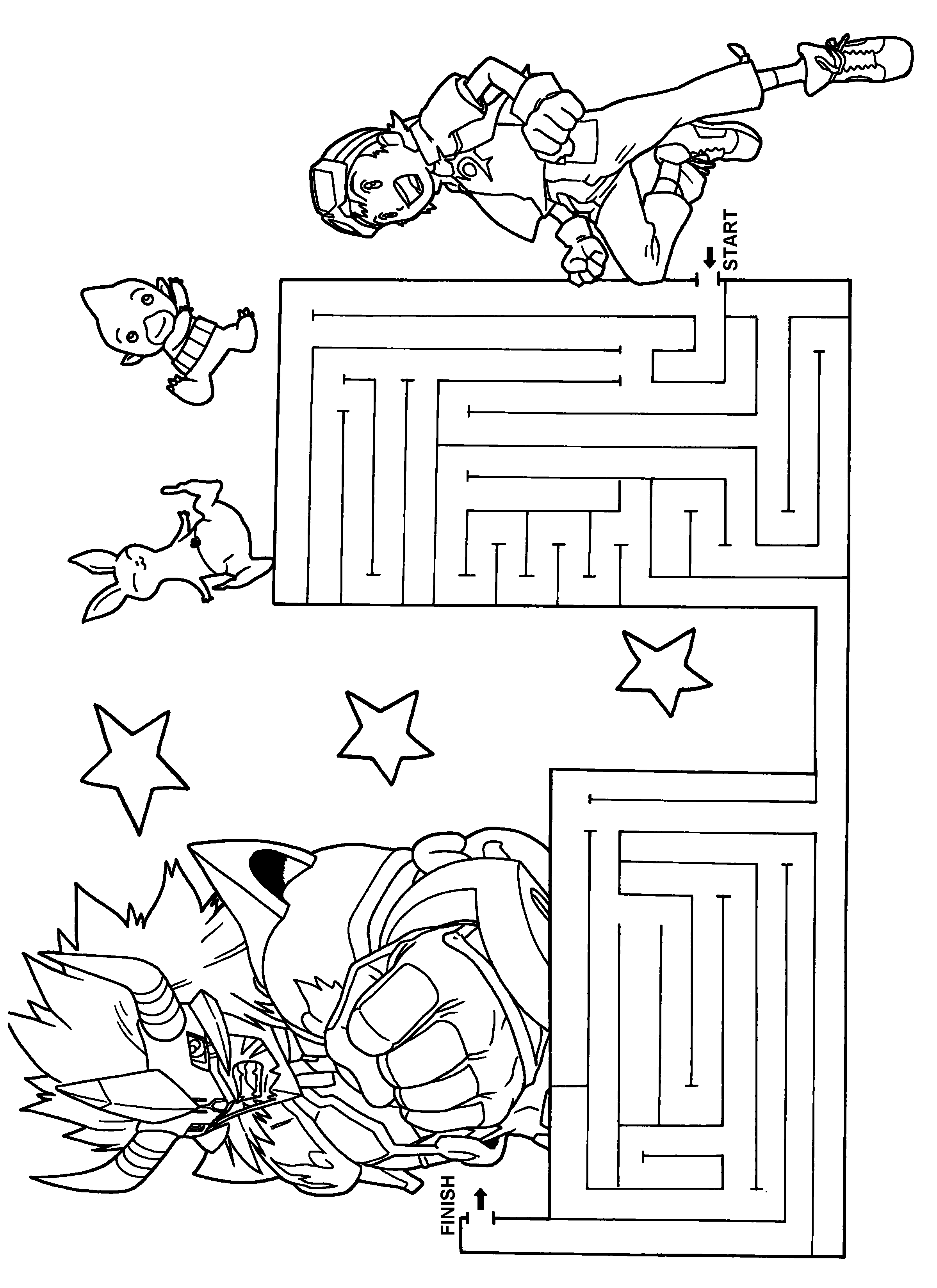 Digimon coloring pages