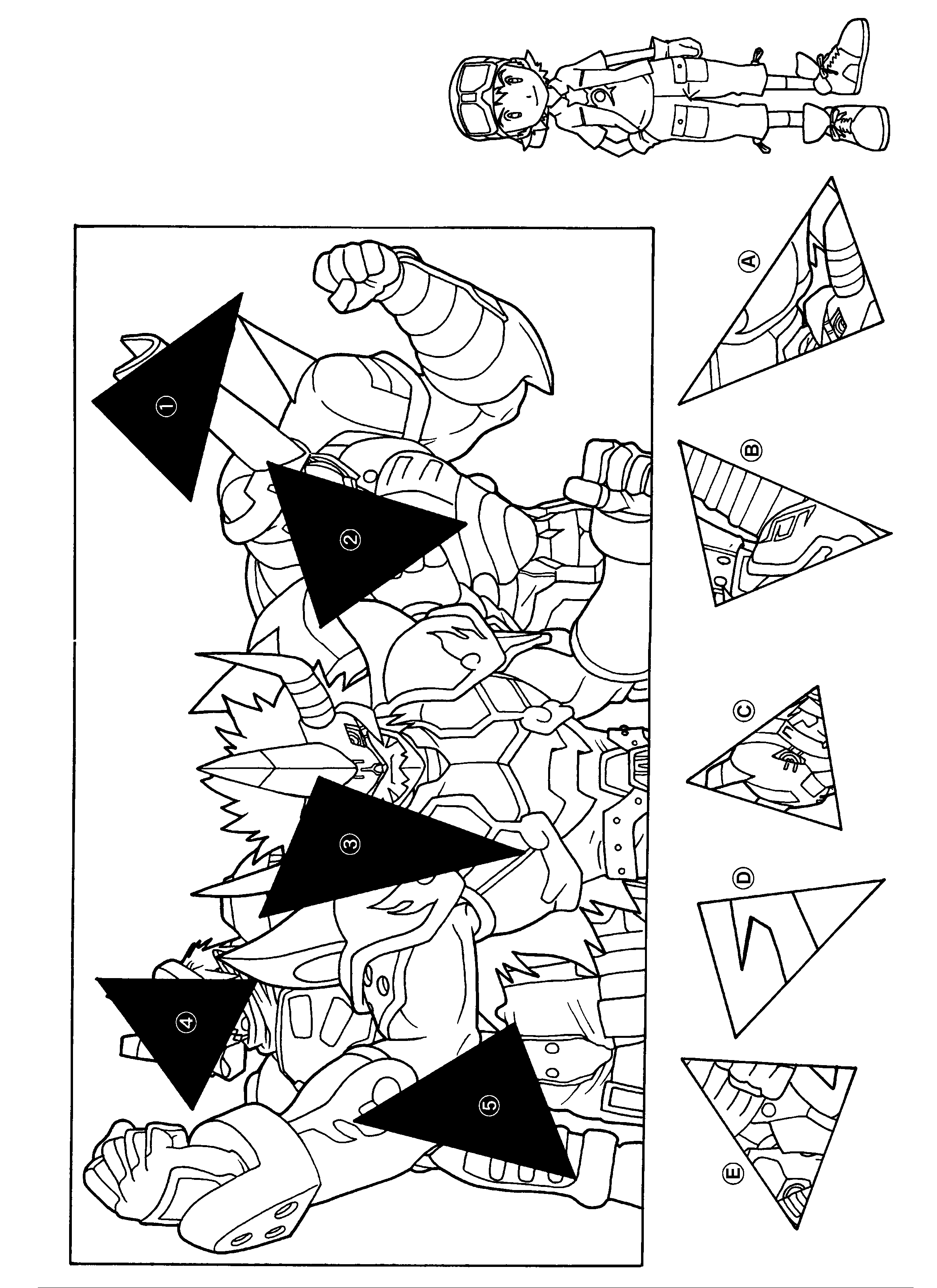 Digimon coloring pages