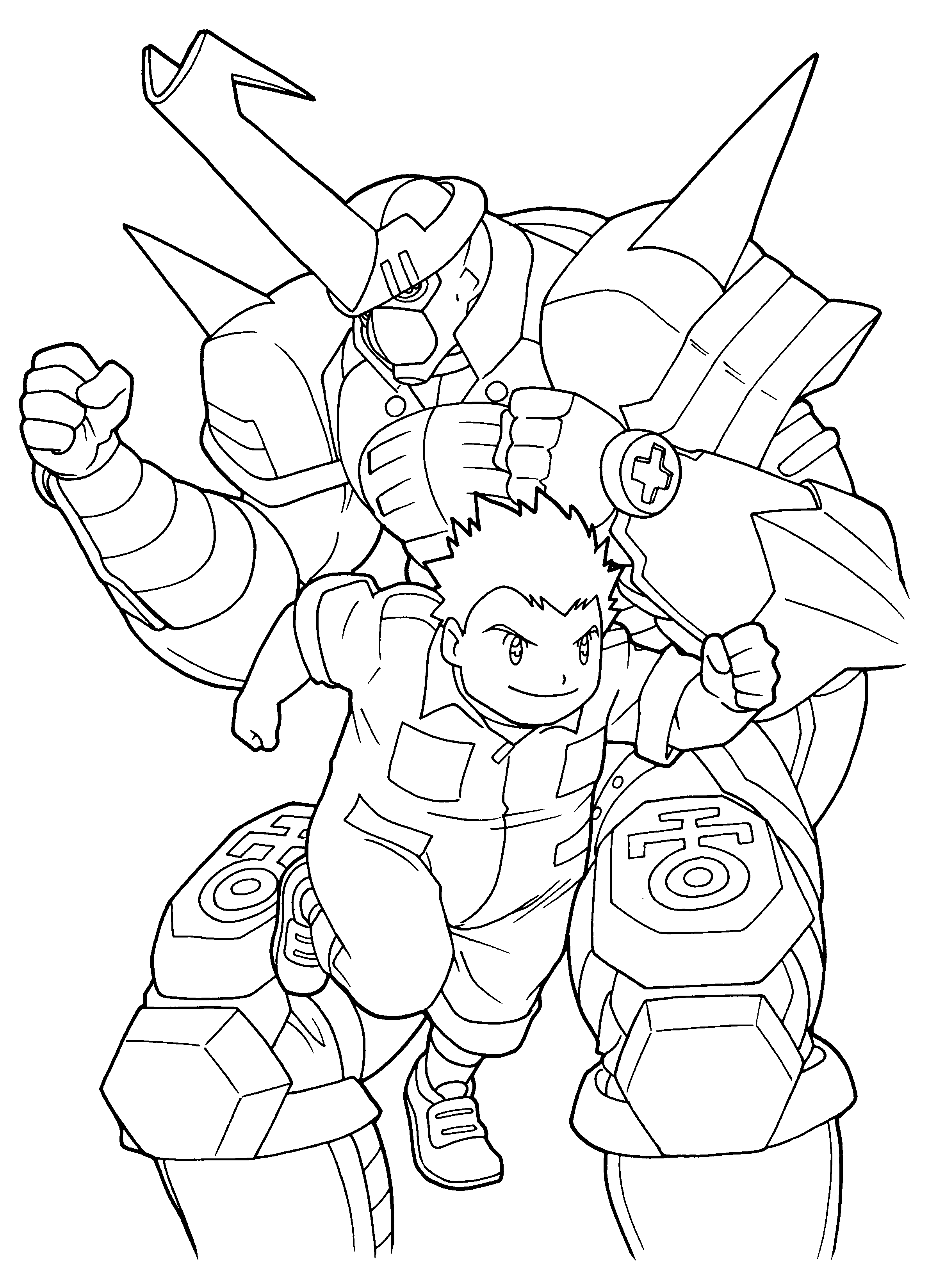 Digimon coloring pages